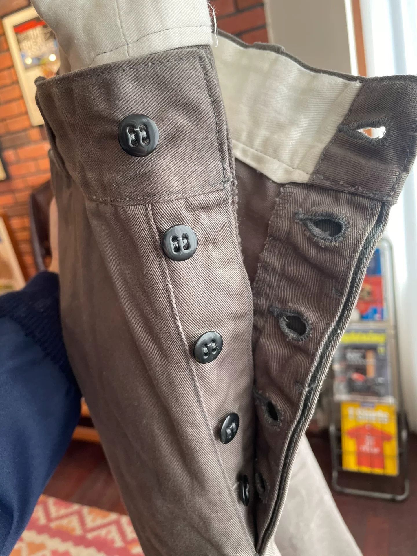 At Last & Co At Last Classic 5-Pocket Chinos Size US 36 / EU 52 - 6 Thumbnail