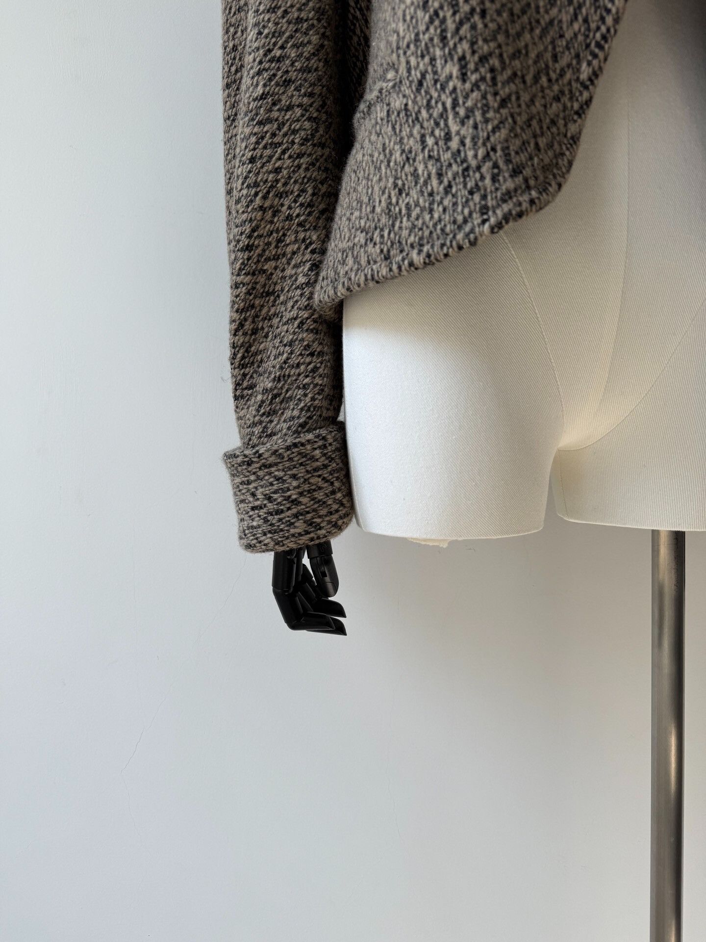 Yohji Yamamoto Yohji Yamamoto Y's 24AW Tweed Coat Size M / US 6-8 / IT 42-44 - 3 Thumbnail