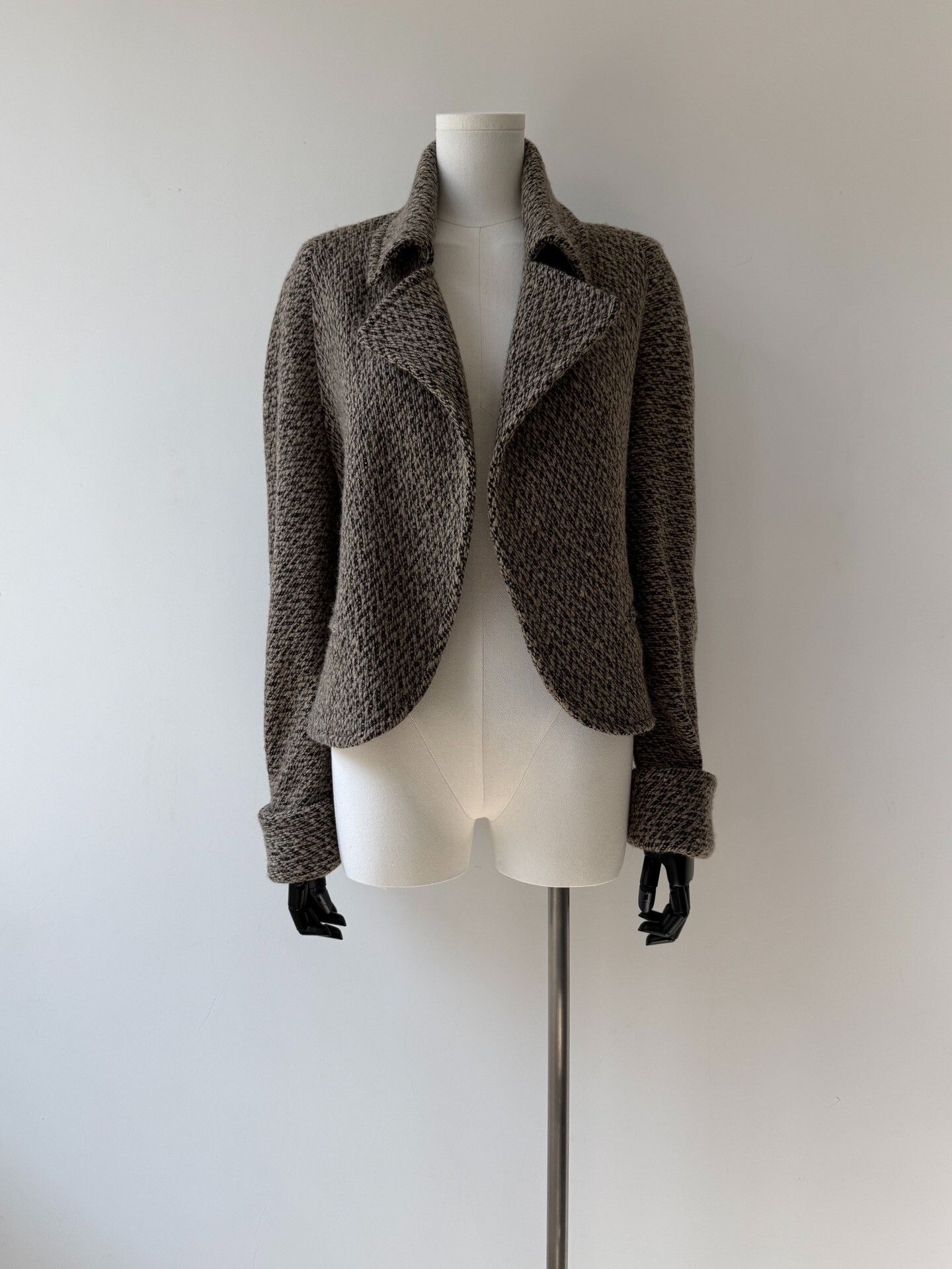 Yohji Yamamoto Yohji Yamamoto Y's 24AW Tweed Coat Size M / US 6-8 / IT 42-44 - 2 Thumbnail