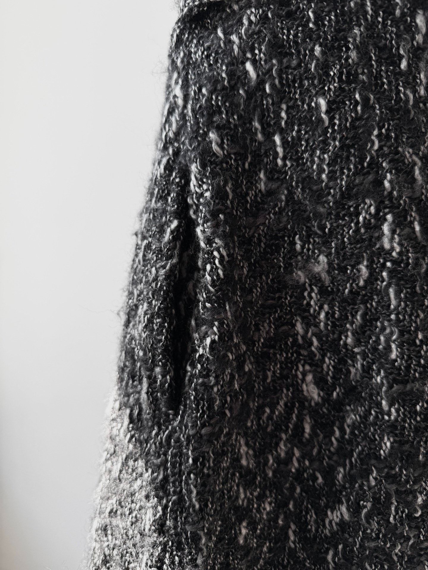 Yohji Yamamoto Yohji Yamamoto Y's 06AW Snowflake Tweed Skirt Size 36" / US 14 / IT 50 - 6 Thumbnail