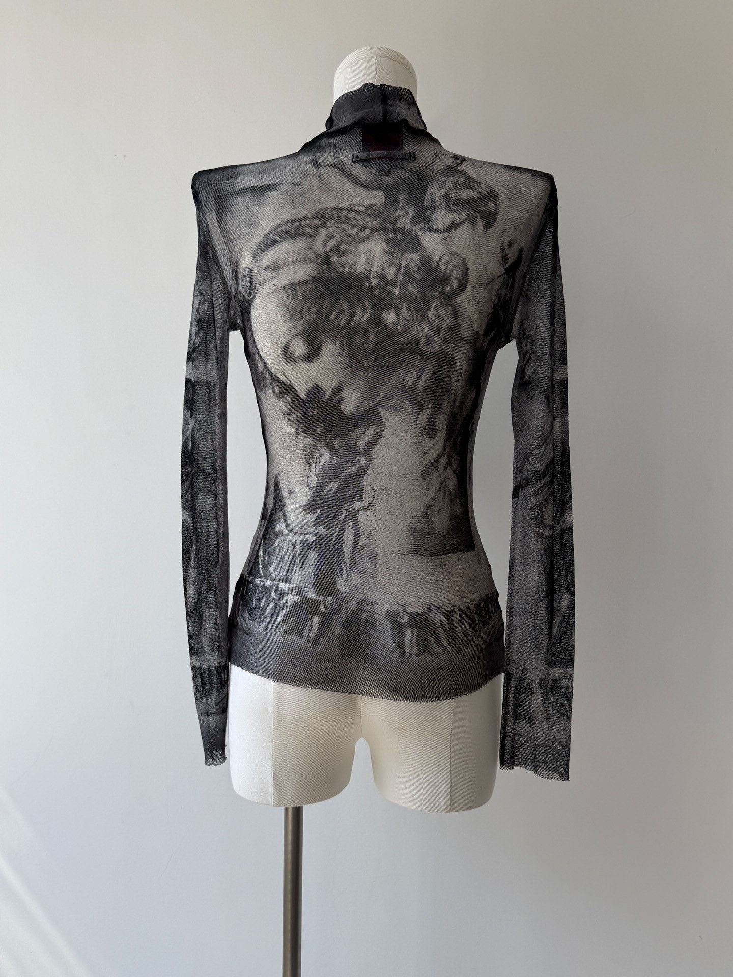 Jean Paul Gaultier Jean Paul Gaultier Mesh See-Through Top Size M / US 6-8 / IT 42-44 - 7 Thumbnail