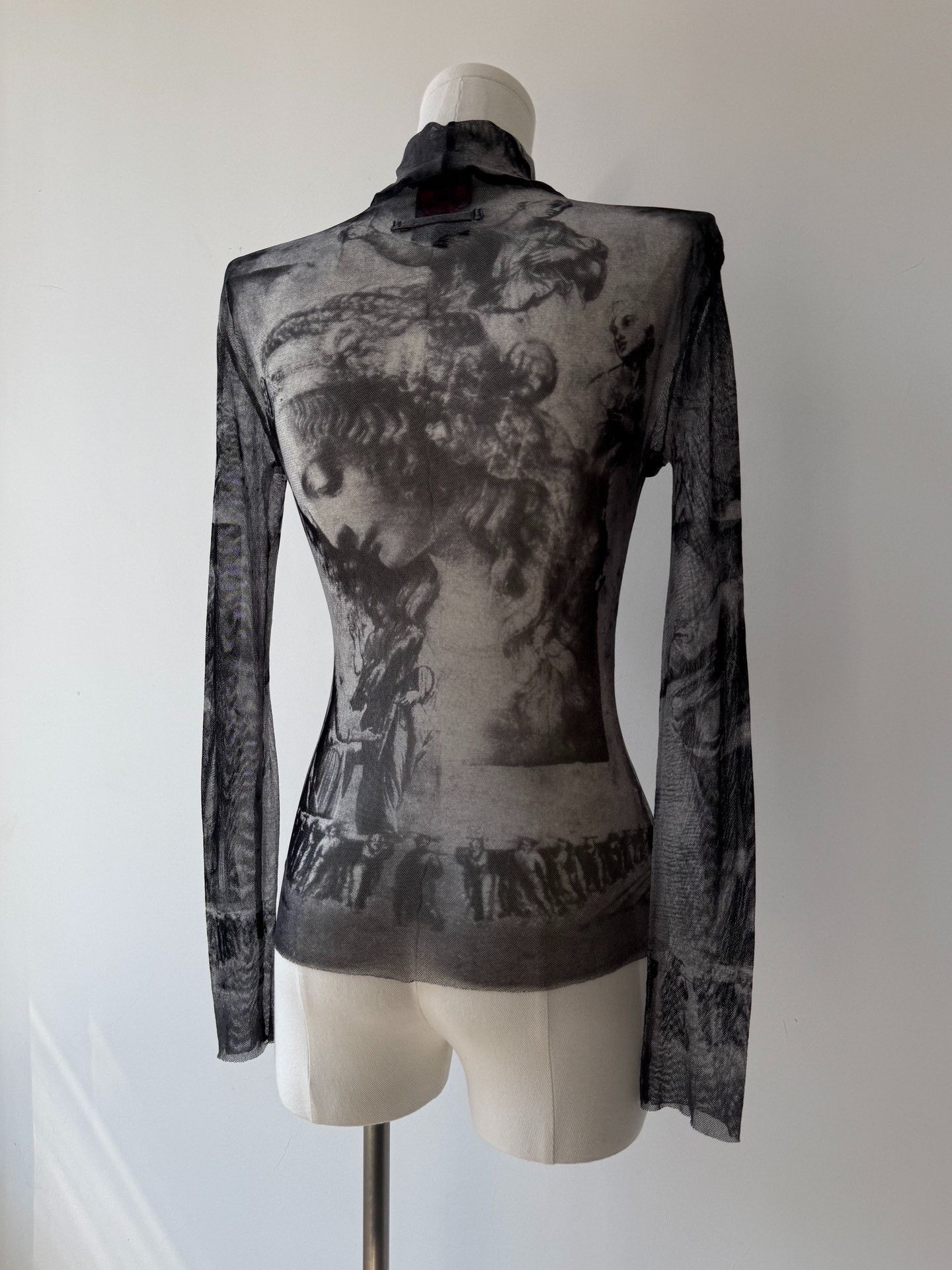 Jean Paul Gaultier Jean Paul Gaultier Mesh See-Through Top Size M / US 6-8 / IT 42-44 - 8 Thumbnail