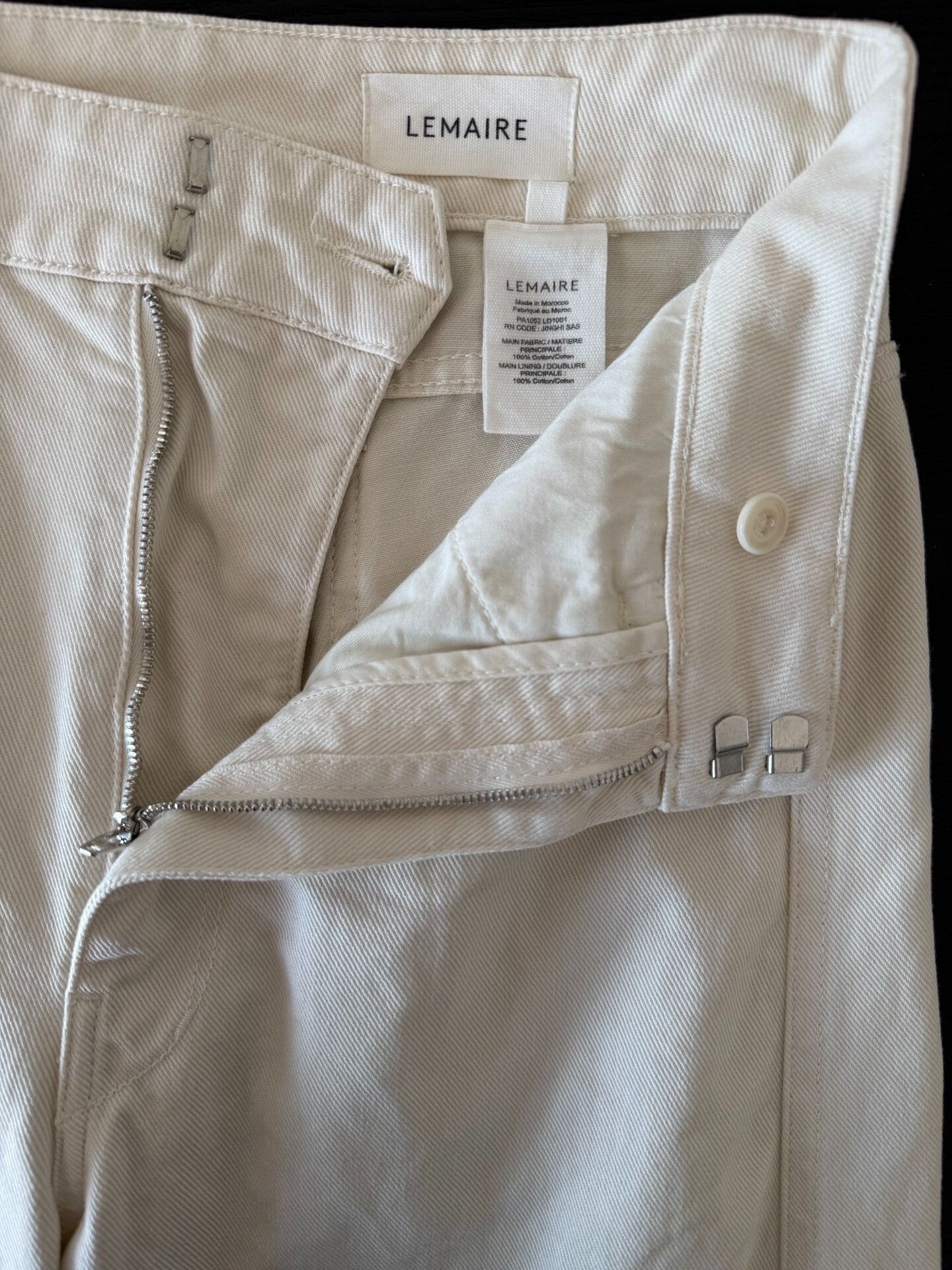 Lemaire Lemaire Curved Wide-Leg Denim Pants Size US 36 / EU 52 - 5 Thumbnail