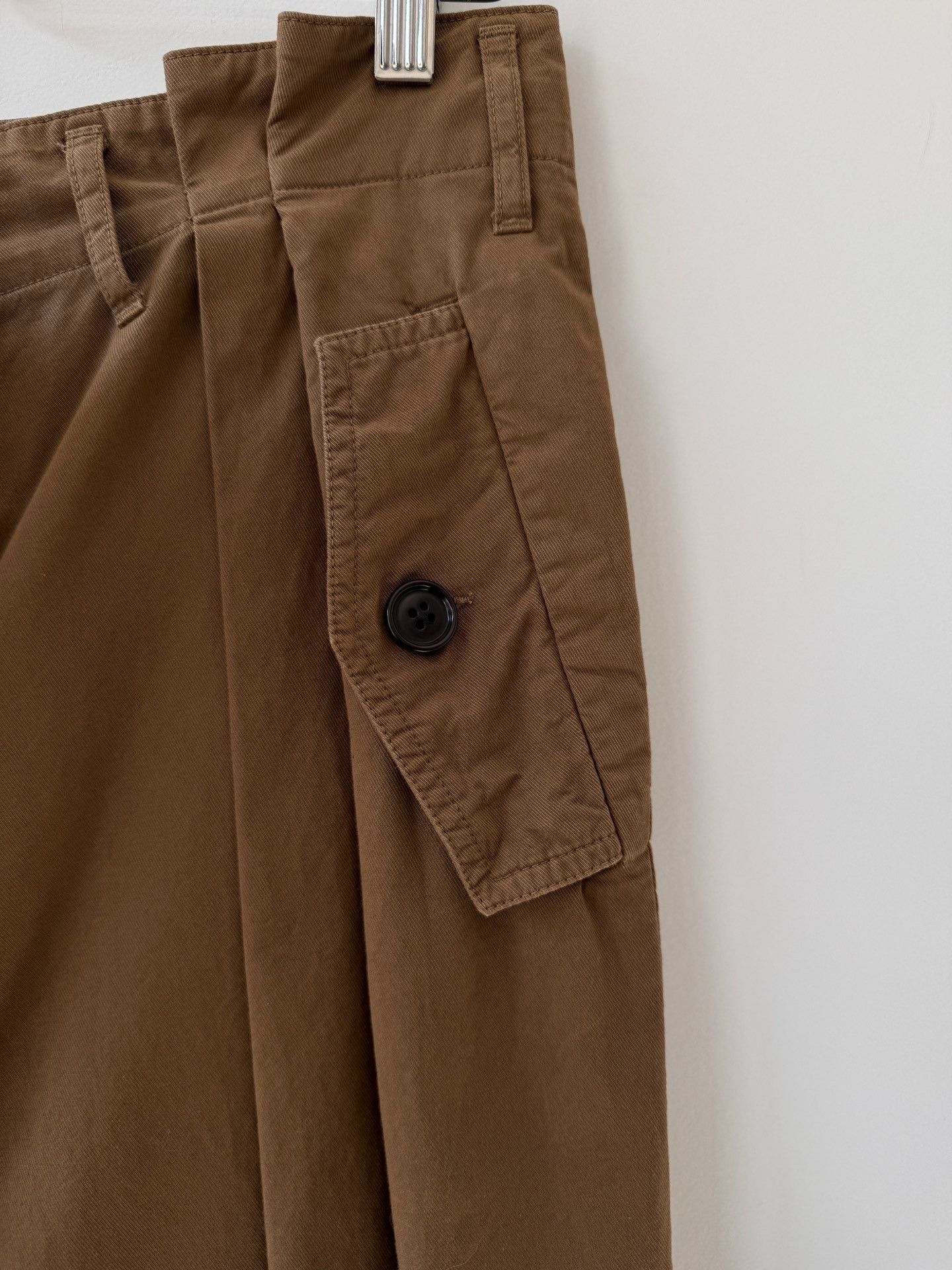 Dries Van Noten Dries Van Noten Pleated Button Casual Trousers Size US 36 / EU 52 - 2 Thumbnail
