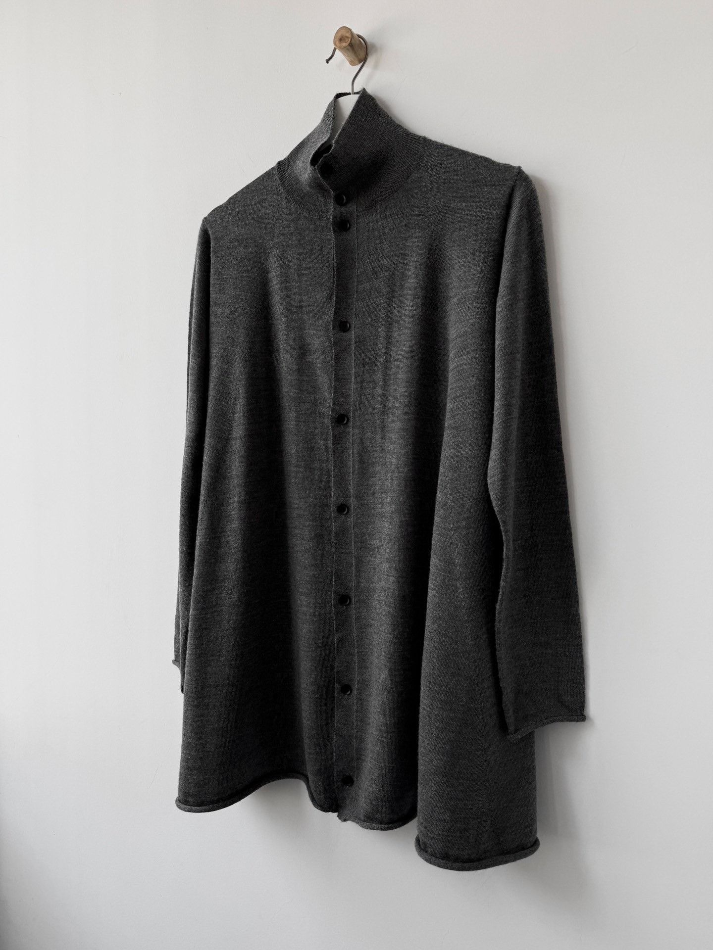 Yohji Yamamoto Yohji Yamamoto Femme 16AW Stand Collar Cardigan Size M / US 6-8 / IT 42-44 - 3 Thumbnail