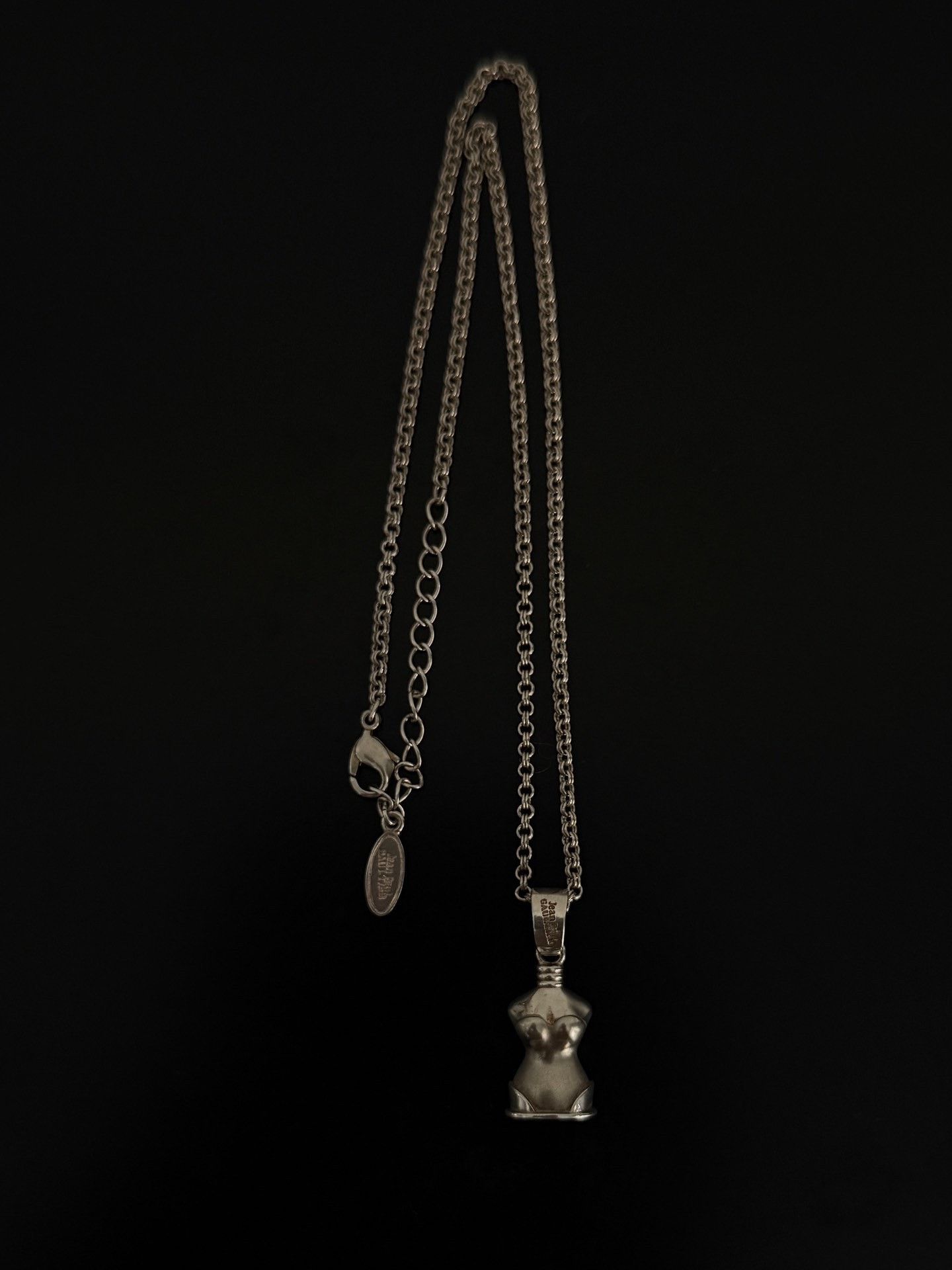 Jean Paul Gaultier Jean Paul Gaultier 90s Silver925 Necklace Size ONE SIZE - 4 Thumbnail