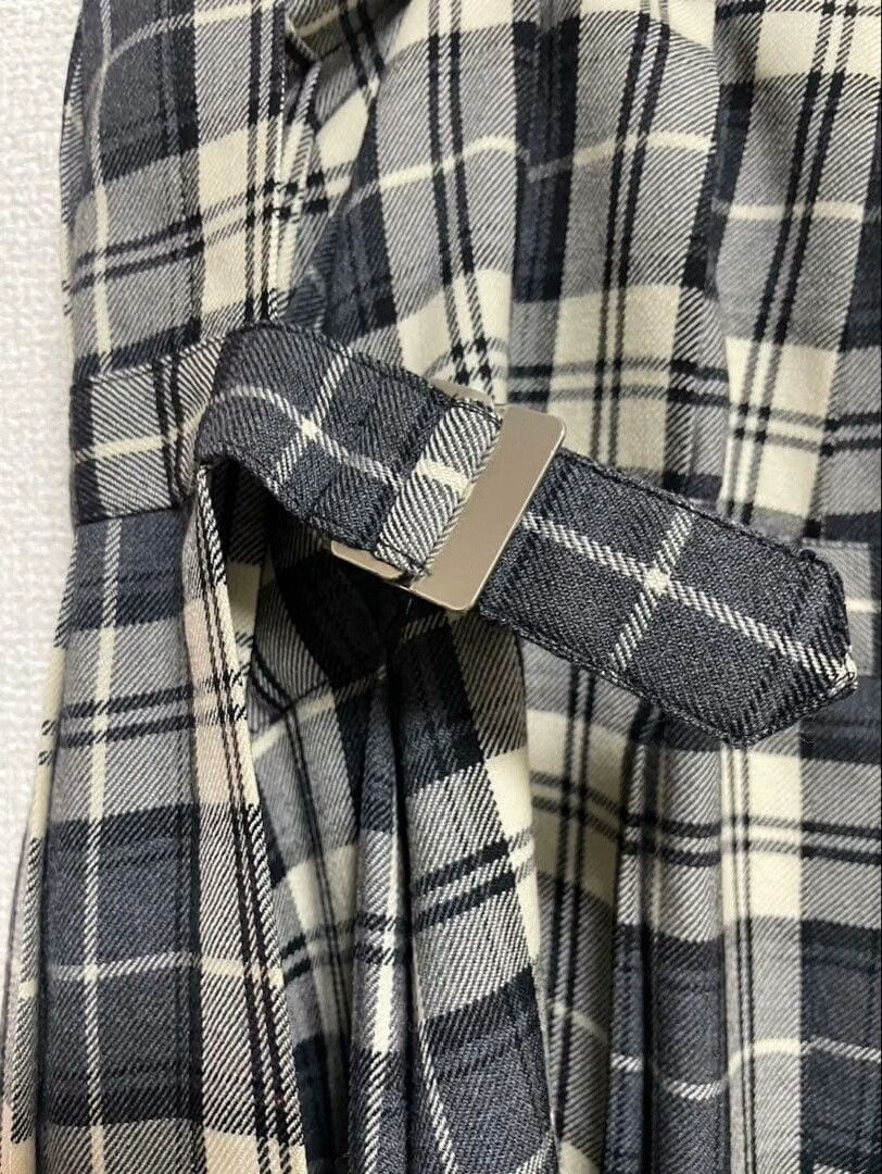 Comme des Garcons COMME des GARÇONS 2005 Plaid Asymmetric Skirt Size 38" / US 16 / IT 52 - 3 Thumbnail