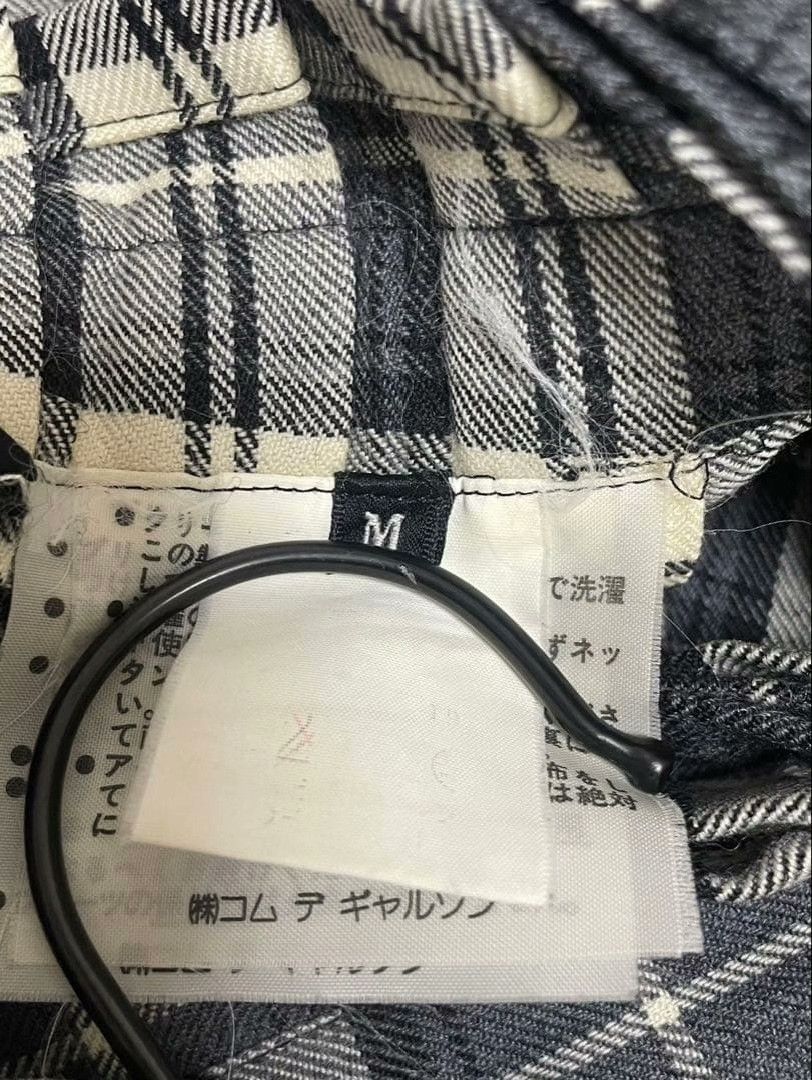 Comme des Garcons COMME des GARÇONS 2005 Plaid Asymmetric Skirt Size 38" / US 16 / IT 52 - 4 Thumbnail