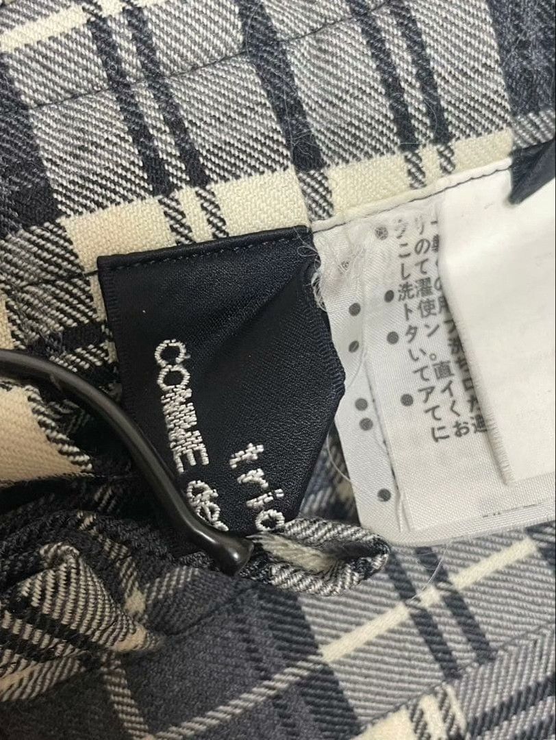 Comme des Garcons COMME des GARÇONS 2005 Plaid Asymmetric Skirt Size 38" / US 16 / IT 52 - 5 Thumbnail