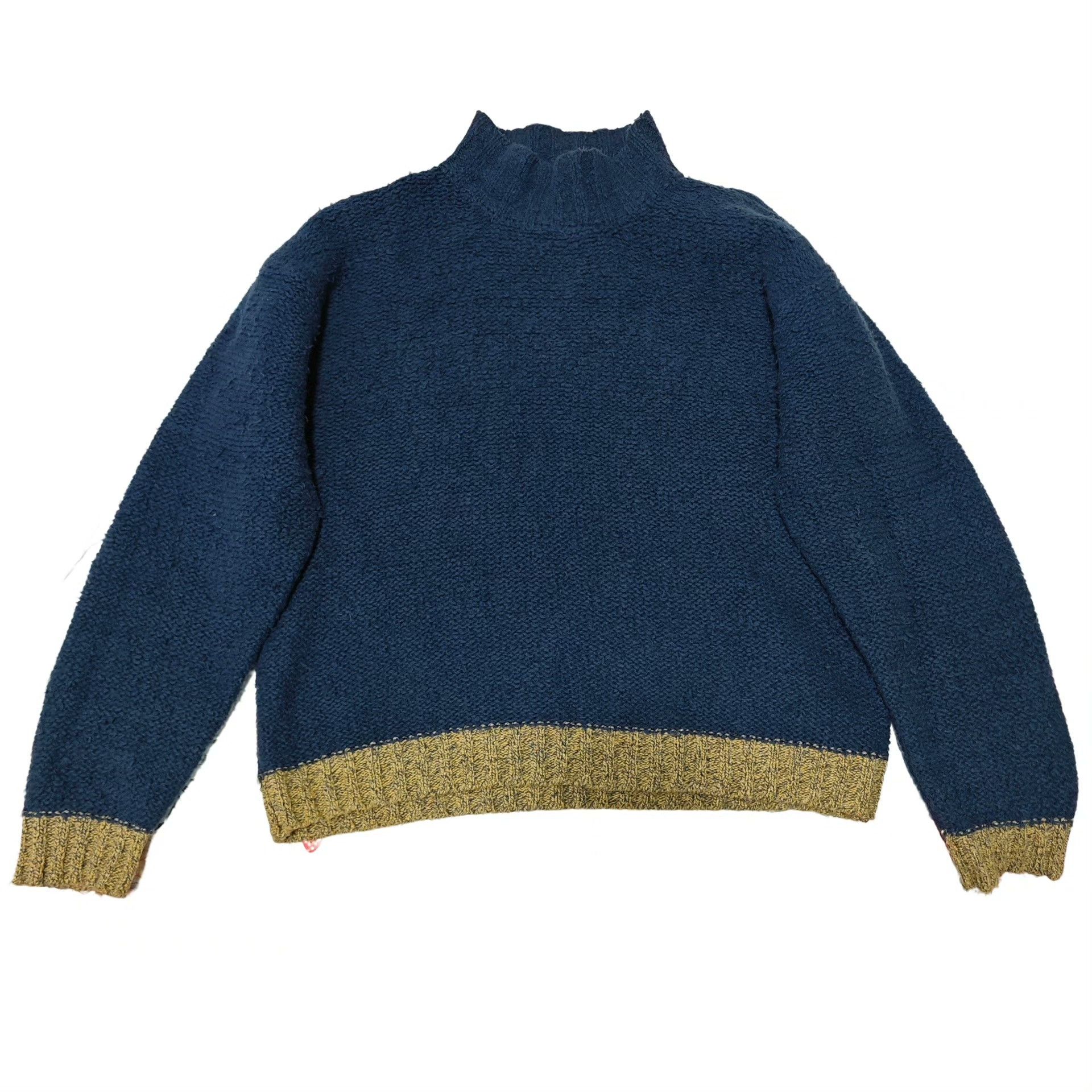 Issey Miyake Issey Miyake Mid-High Neck Wool Sweater Size M / US 6-8 / IT 42-44 - 4 Thumbnail