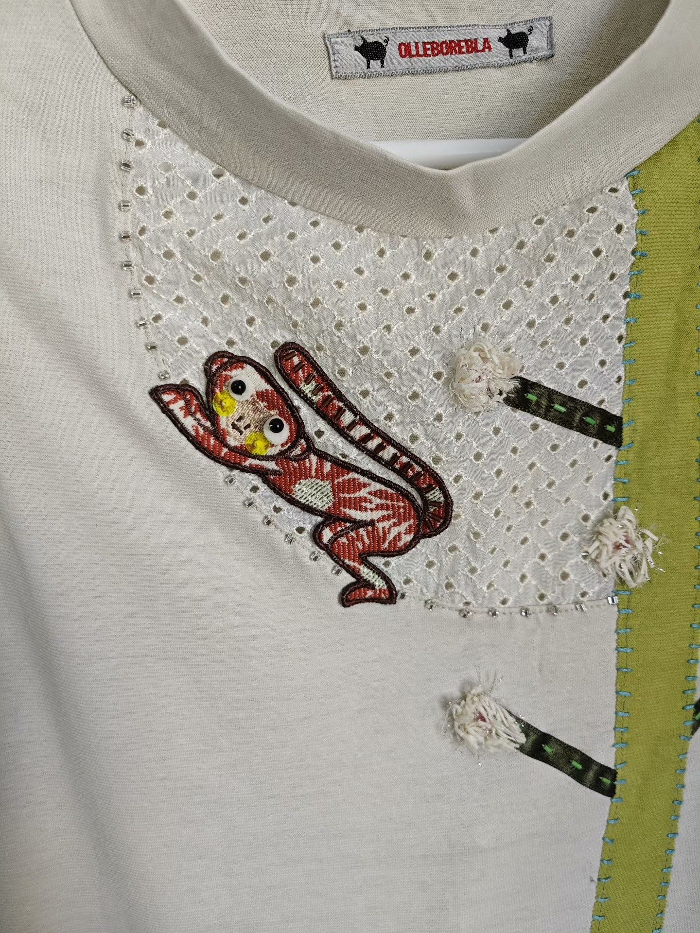 Authentic Pigment OLLEBOREBLA Vintage Embroidered Dress Size M / US 6-8 / IT 42-44 - 2 Thumbnail