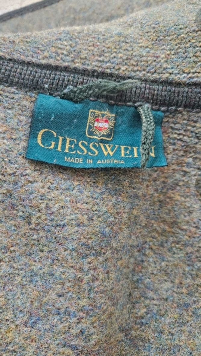 GIESSWEIN GIESSWEIN Puppy Print Wool Hooded Coat Size XXL / US 16-18 / IT 52-54 - 4 Thumbnail