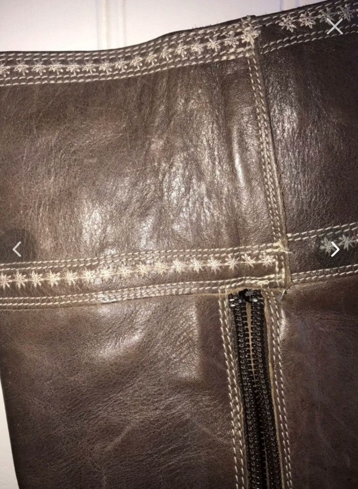 Marithe + Francois Girbaud Marithé + François Girbaud MFG Leather Boots Size US 6 / IT 36 - 3 Thumbnail