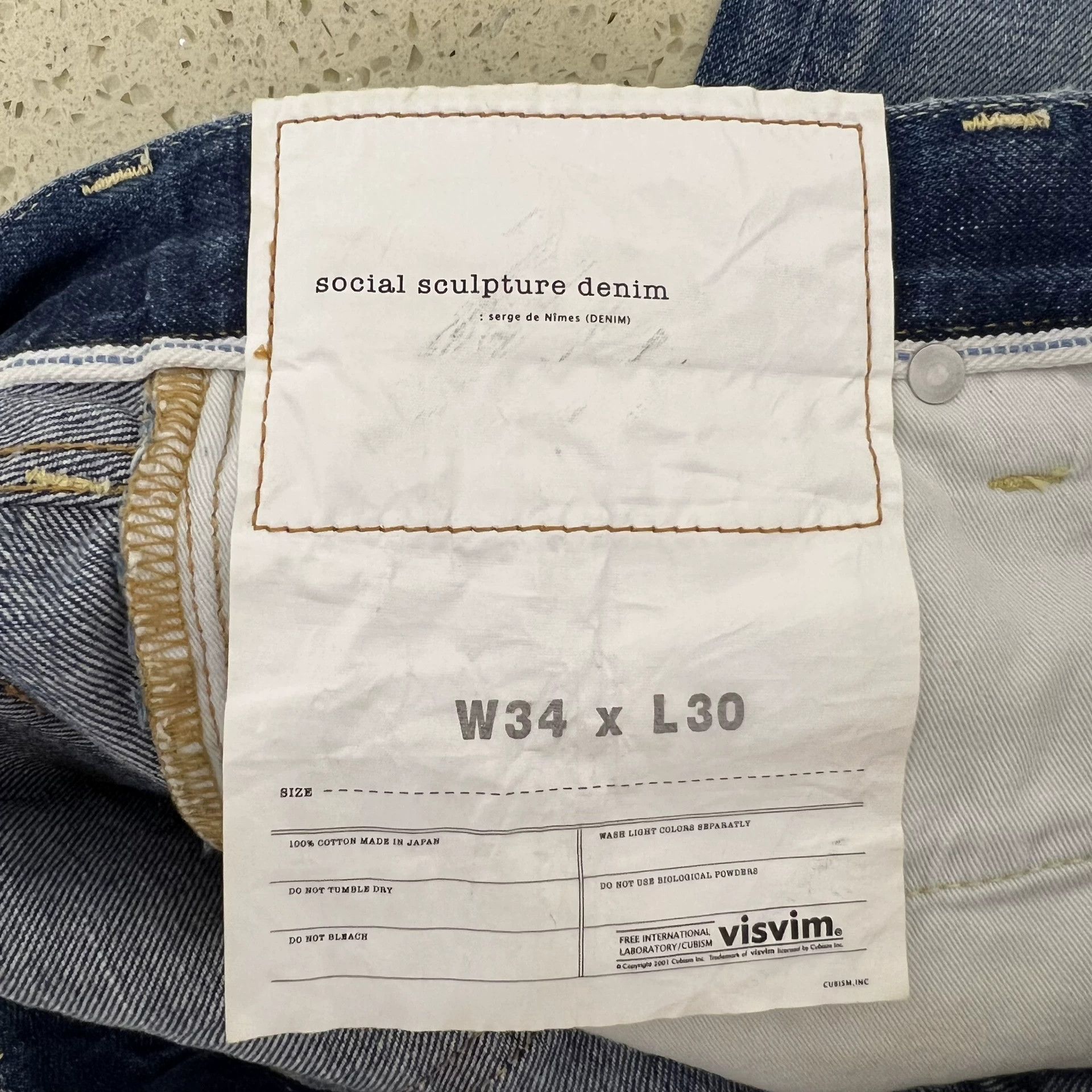 Visvim Visvim 17SS Spot Distressed Jeans Size US 34 / EU 50 - 7 Thumbnail