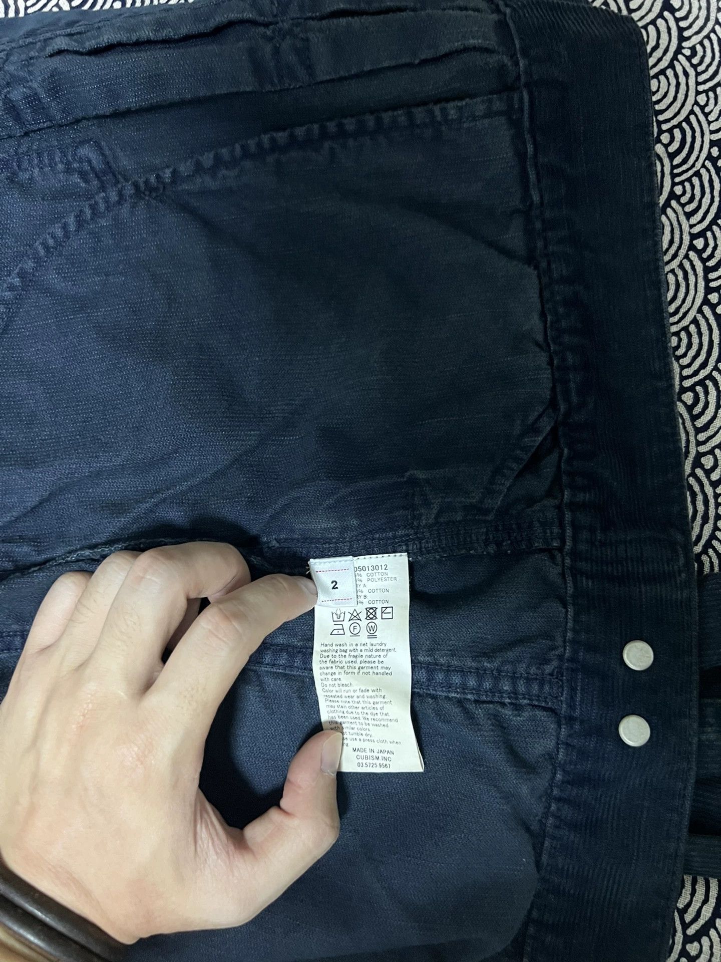 Visvim Visvim Corduroy Blue Bandana Jacket Size US M / EU 48-50 / 2 - 8 Thumbnail