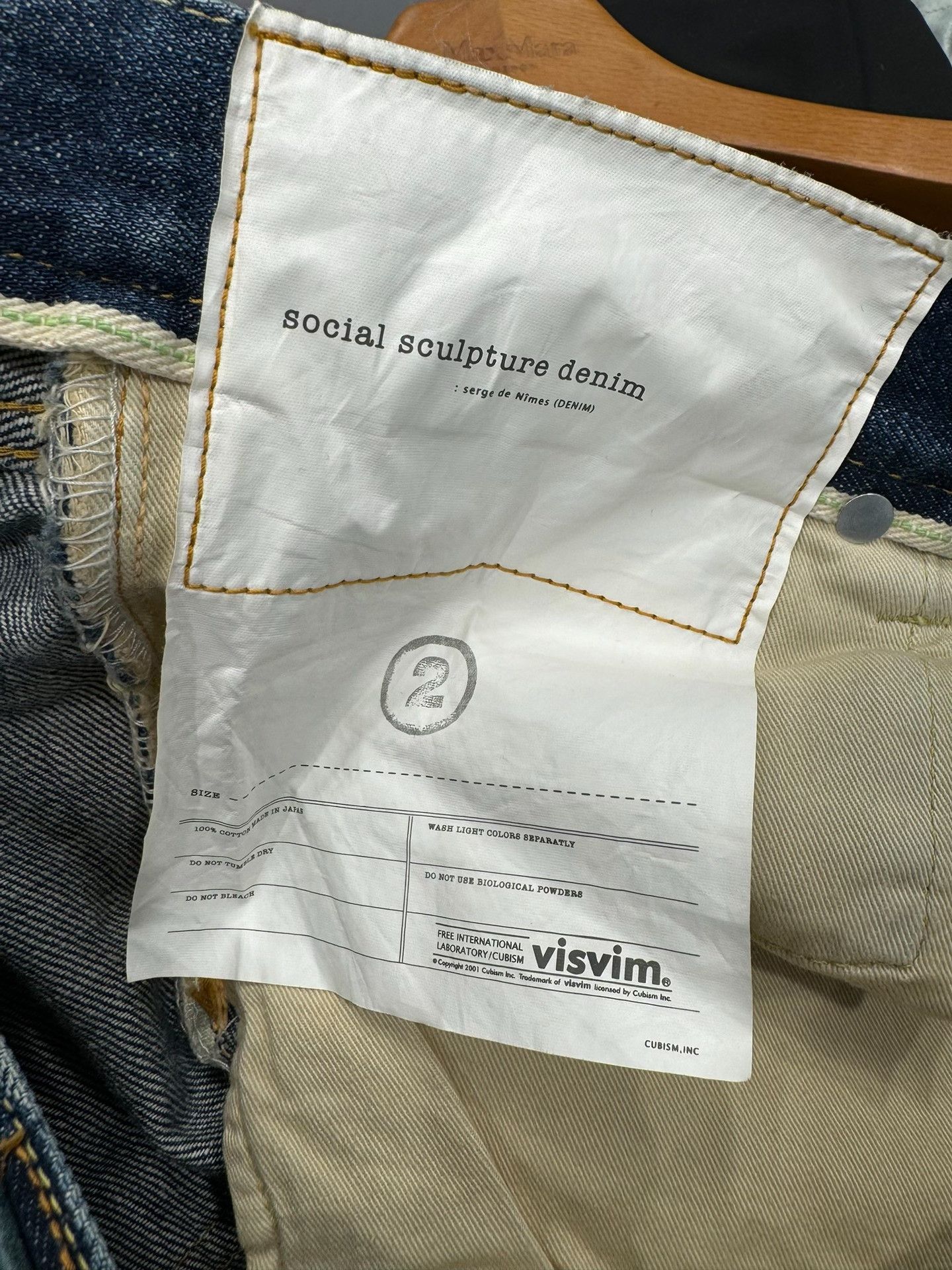Visvim VISVIM Rare Blue Denim Jeans Size US 32 / EU 48 - 6 Thumbnail