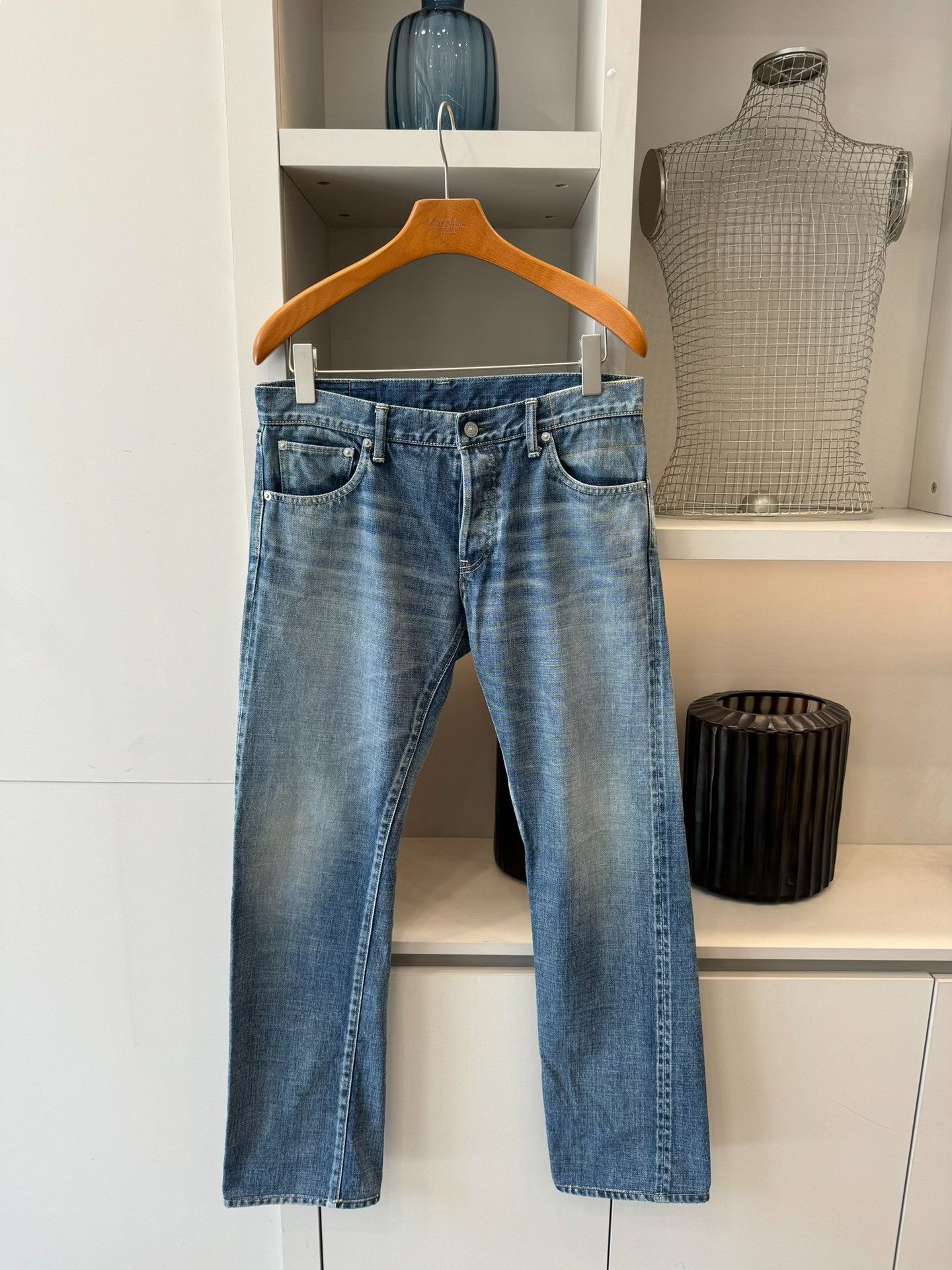 Visvim VISVIM Rare Blue Denim Jeans Size US 32 / EU 48 - 2 Thumbnail