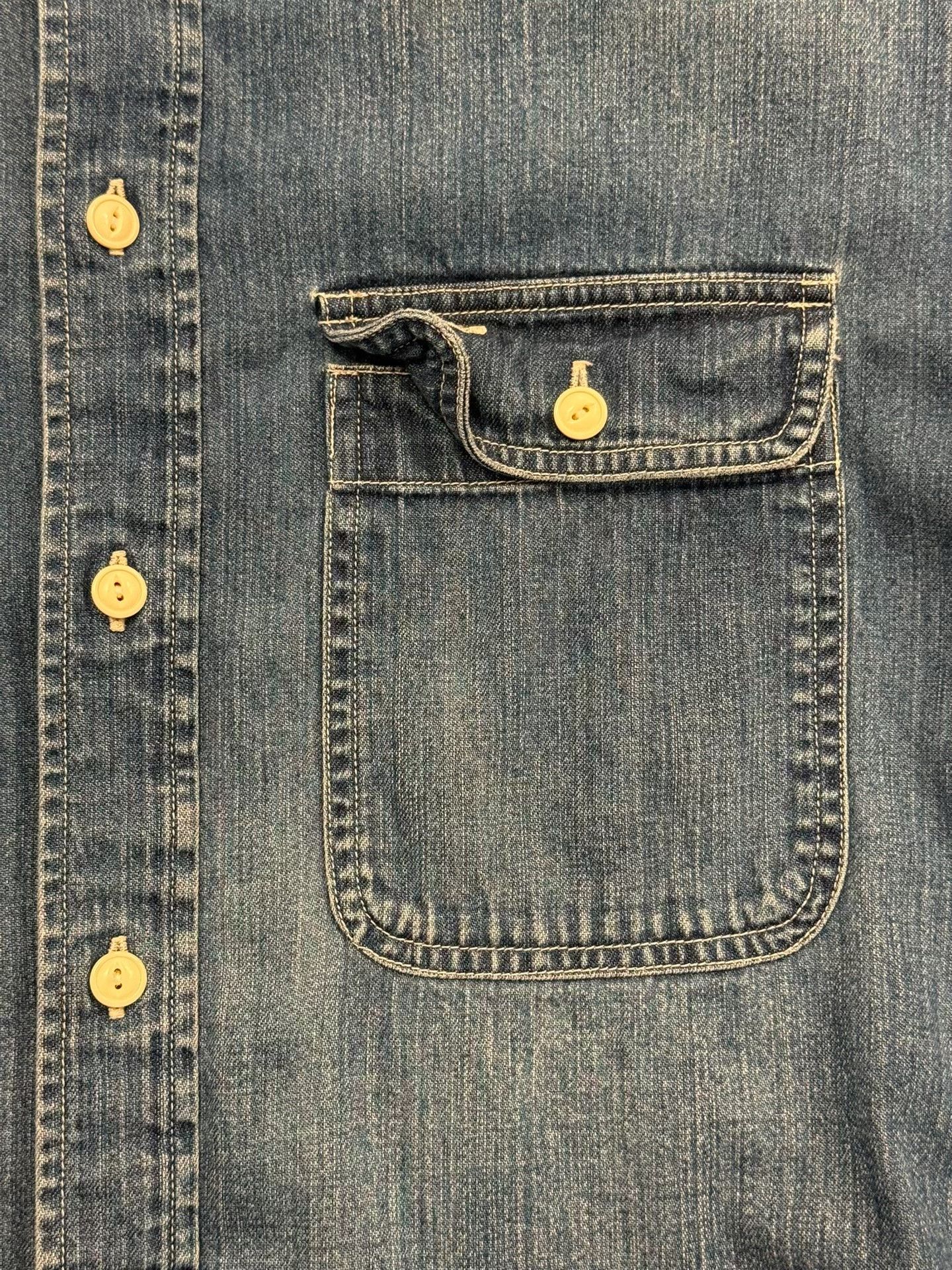 Visvim Visvim 20SS Lumber Shirt Damaged Size US L / EU 52-54 / 3 - 5 Thumbnail