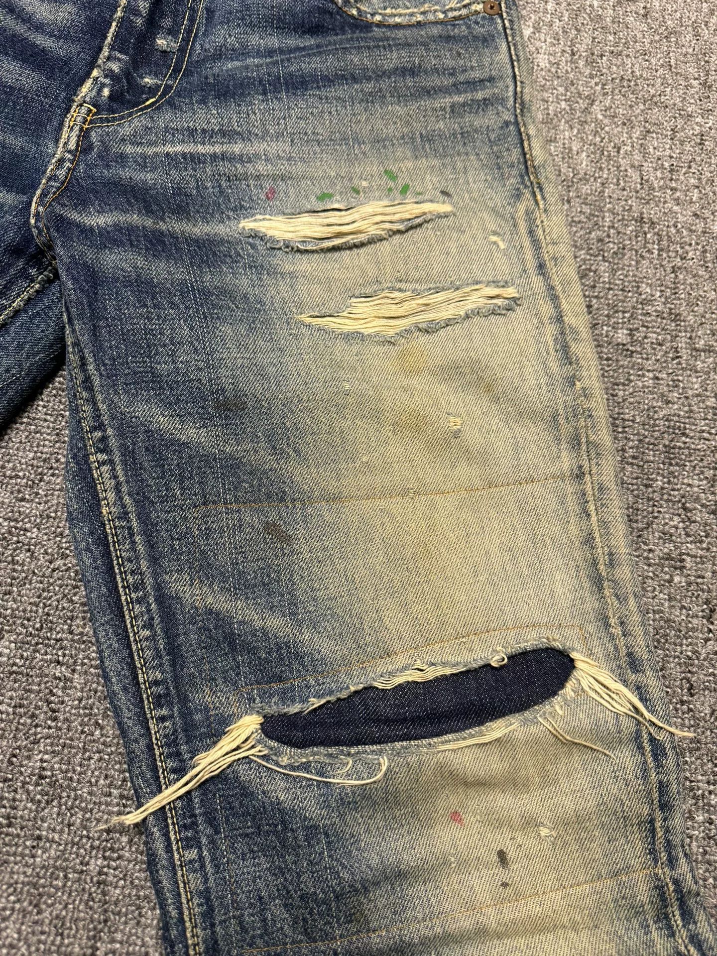 Visvim VISVIM 19SS SOCIAL SCULPTURE DAMAGED-17 Jeans Size US 30 / EU 46 - 3 Thumbnail