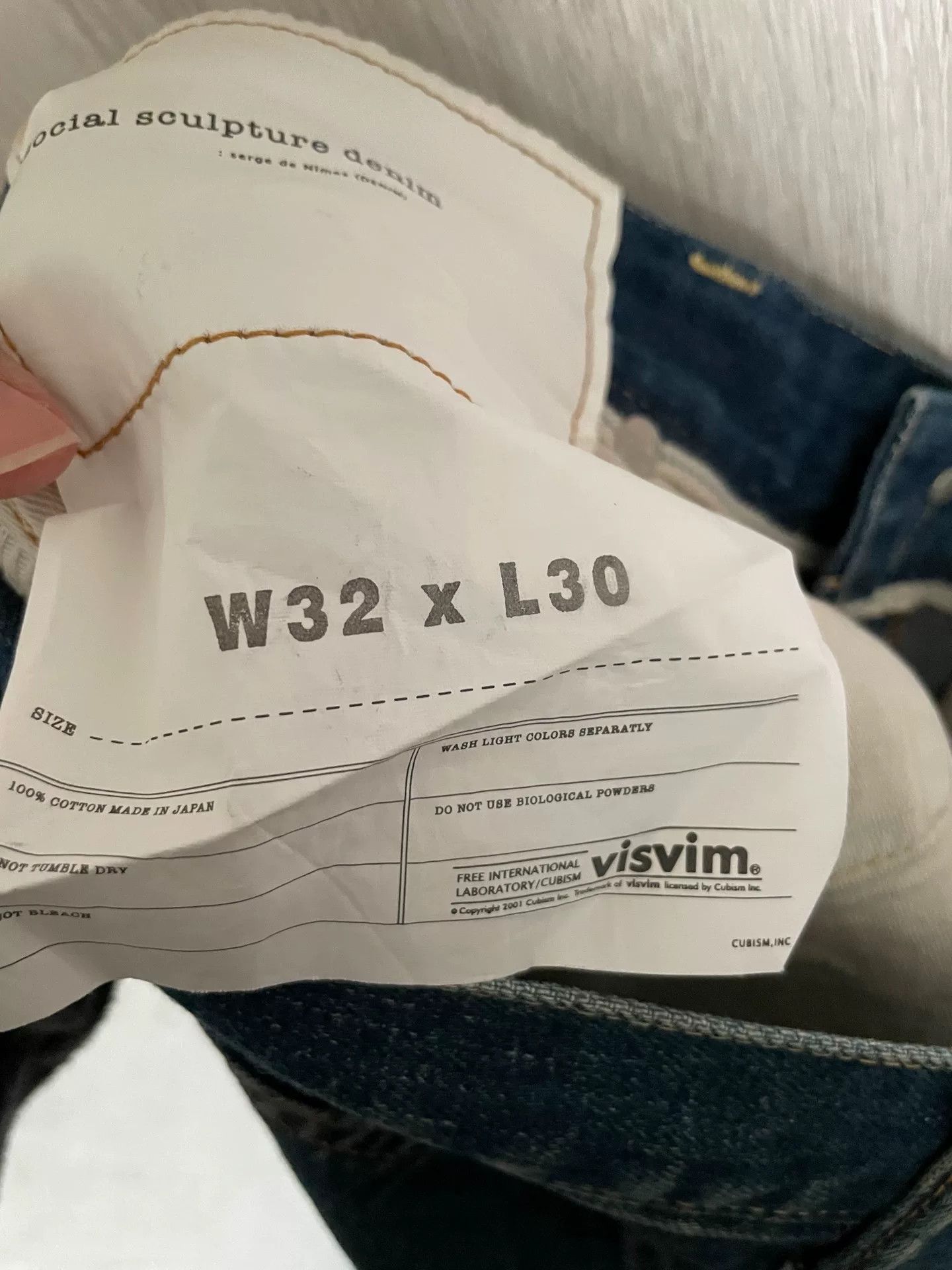 Visvim VISVIM 05D5 Social Sculpture Jeans W32xL30 Size US 32 / EU 48 - 4 Thumbnail