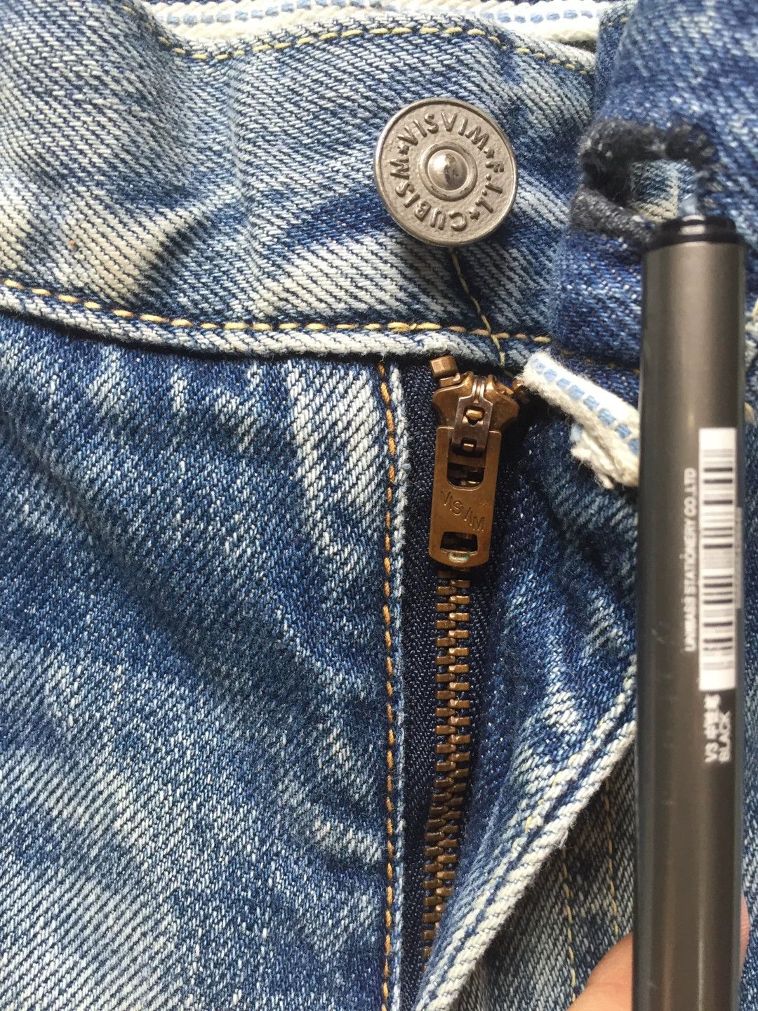 Visvim visvim 03d8 Blue Denim Jeans Size US 34 / EU 50 - 8 Thumbnail