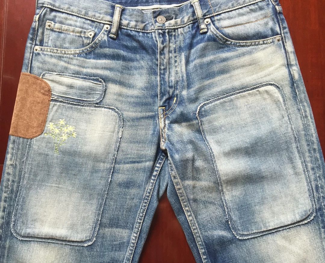 Visvim visvim 03d8 Blue Denim Jeans Size US 34 / EU 50 - 3 Thumbnail