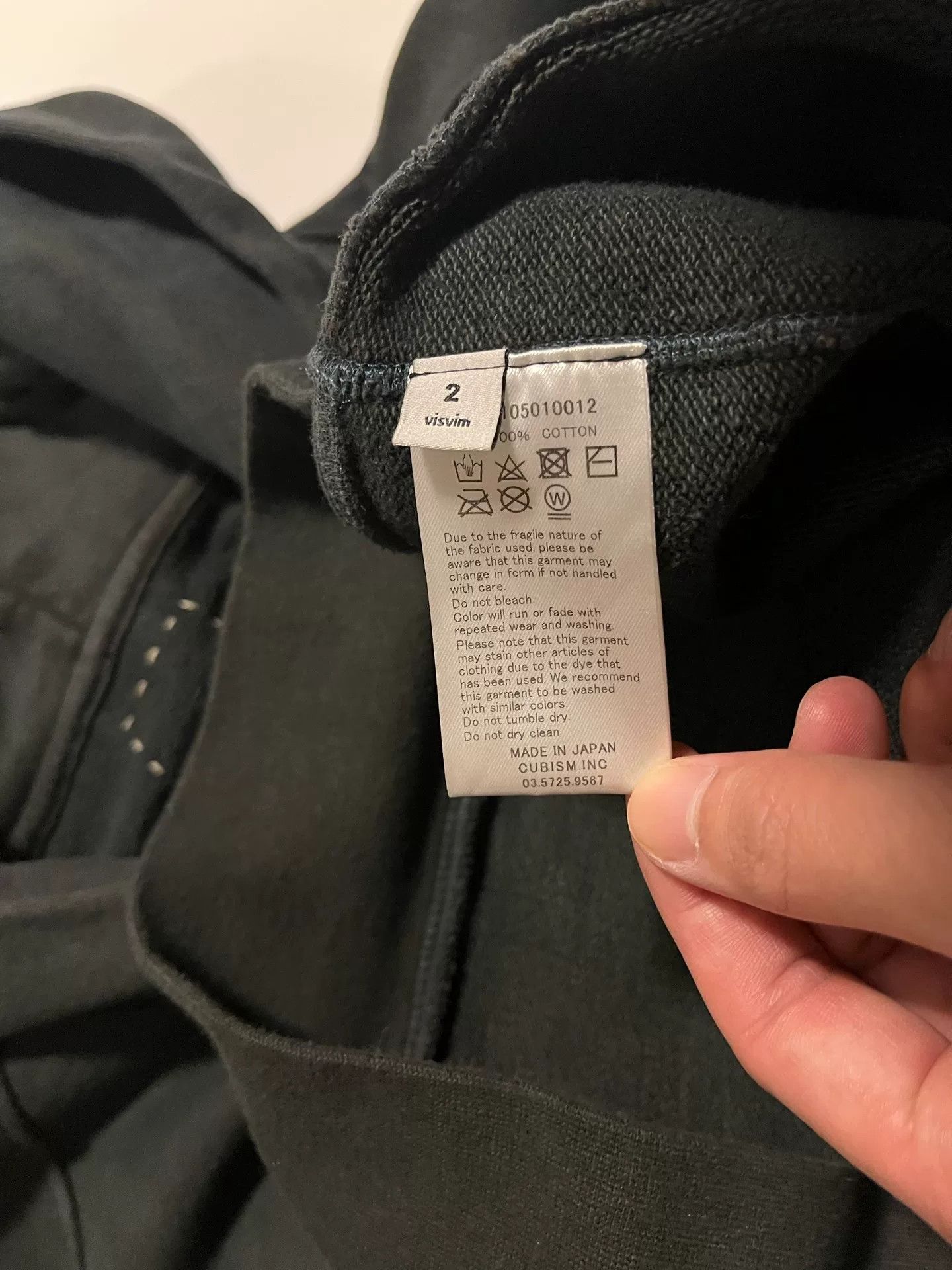 Visvim visvim 17SS Jumbo Hoodie Dk.Indigo Size US M / EU 48-50 / 2 - 3 Thumbnail