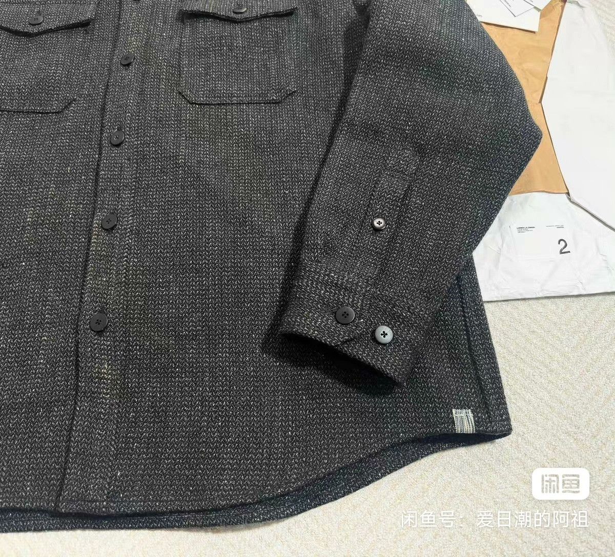 Visvim Visvim Lumber Tweed Shirt Jacket Size US M / EU 48-50 / 2 - 2 Thumbnail