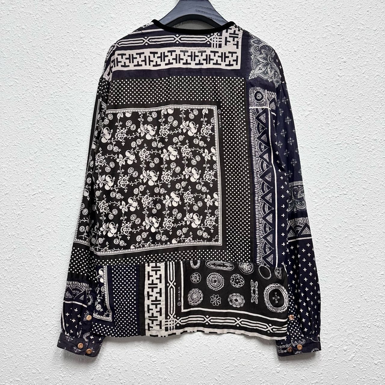 Visvim VISVIM Bandana Patchwork Linen Shirt Size US S / EU 44-46 / 1 - 2 Thumbnail