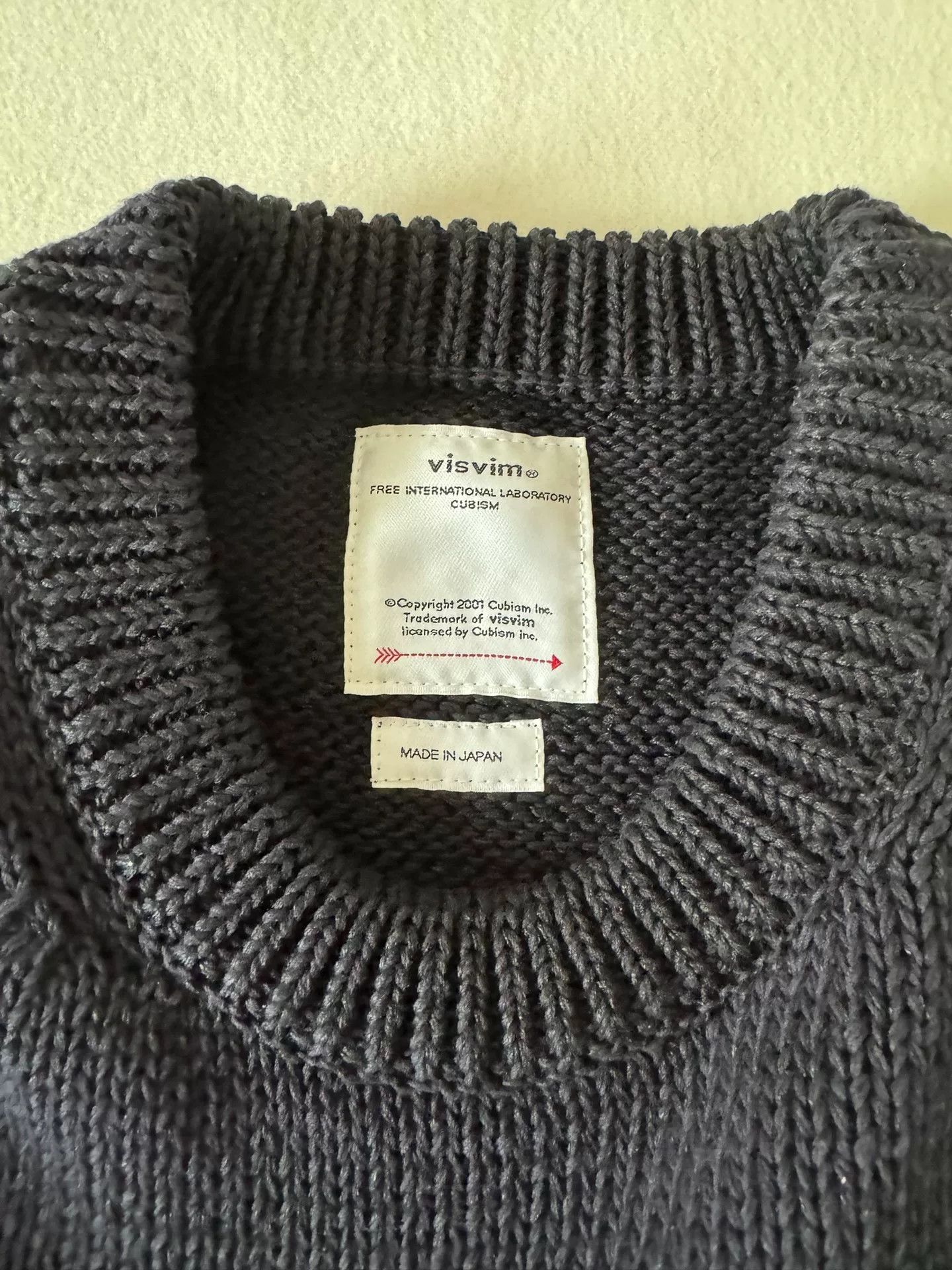 Visvim Visvim 23SS Letterman Crew Knit Size US L / EU 52-54 / 3 - 4 Thumbnail