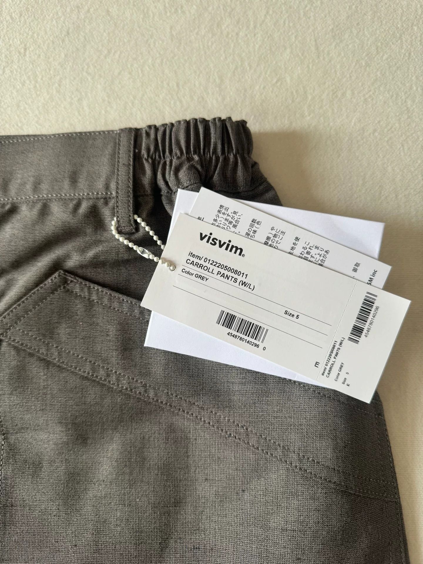 Visvim VISVIM 22AW Carroll Wool Cotton Pants Size US 31 - 5 Thumbnail
