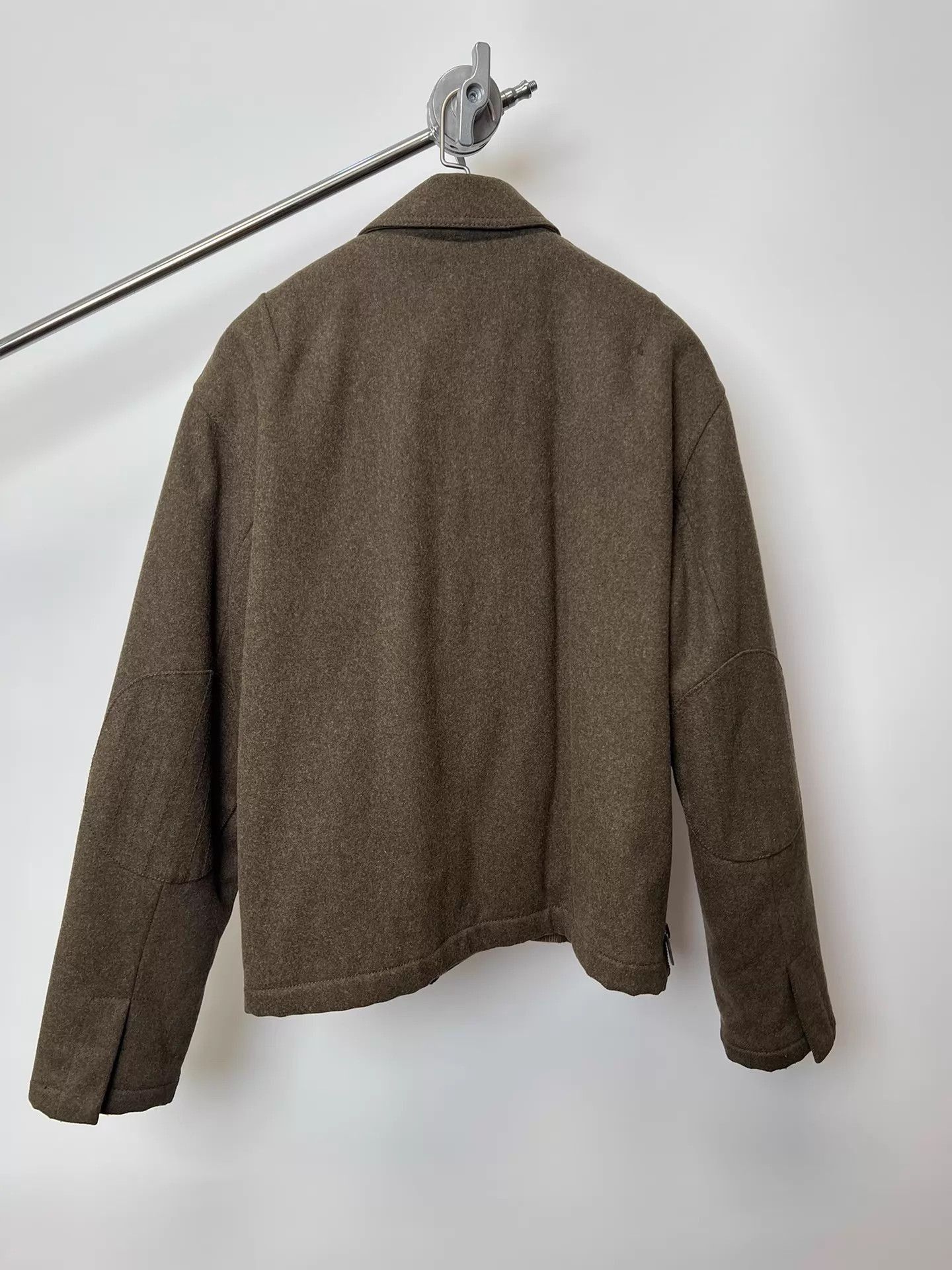 Armani Exchange Green Collared Jacket with Pockets, Size L Size US L / EU 52-54 / 3 - 5 Thumbnail