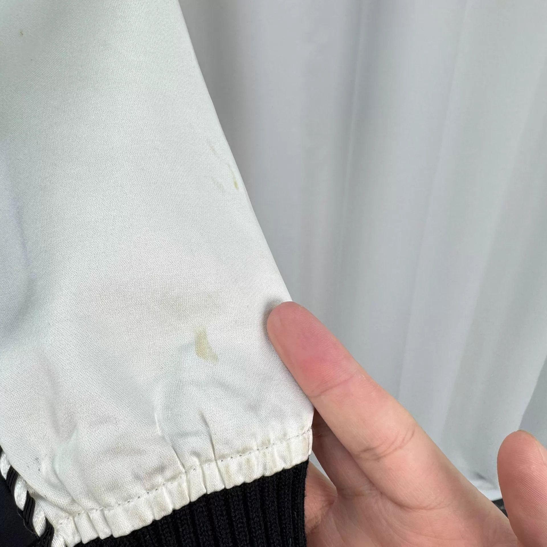 Givenchy Black and White Varsity Bomber Jacket with Star Detail Size US M / EU 48-50 / 2 - 5 Thumbnail