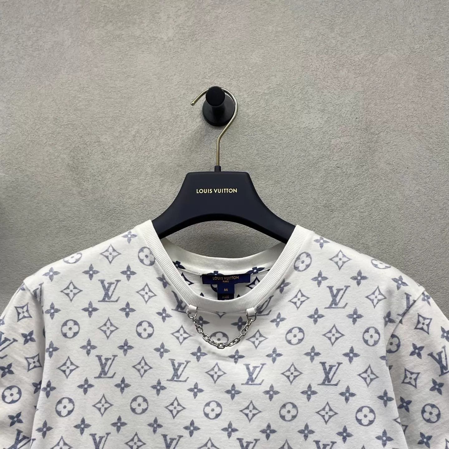 Louis Vuitton White Short-Sleeve Patterned T-Shirt Size US M / EU 48-50 / 2 - 4 Thumbnail