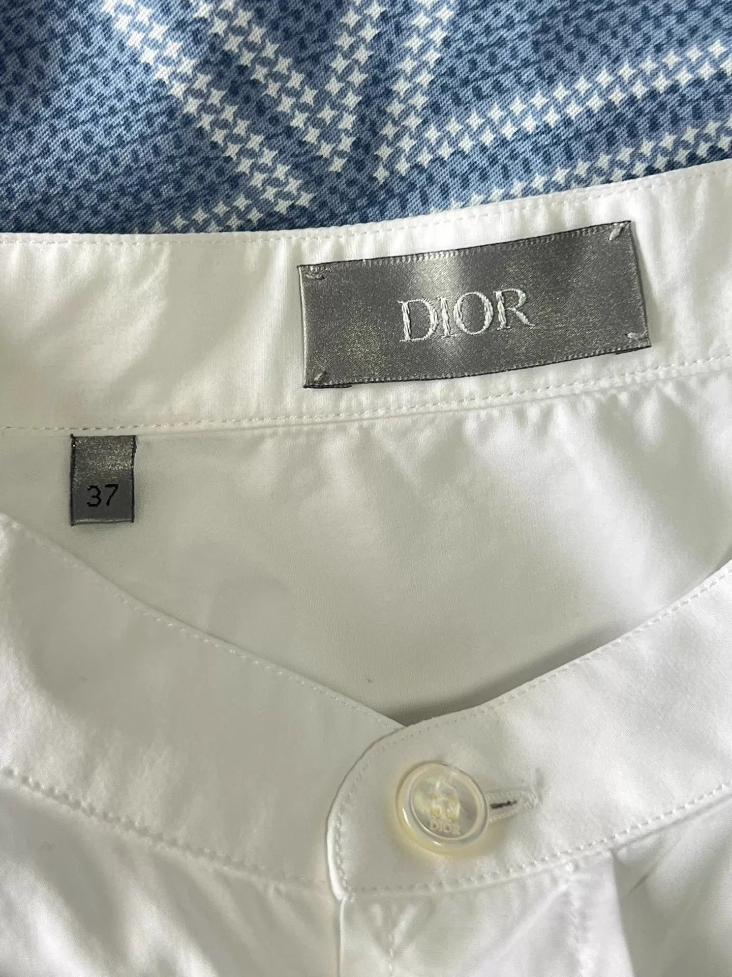 Dior White Long Sleeve Button-Up Shirt XS Size US XS / EU 42 / 0 - 5 Thumbnail