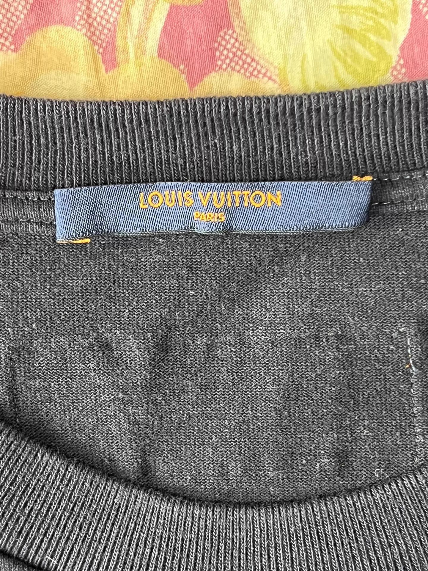 Louis Vuitton Blue Short-Sleeve Graphic T-Shirt Size M Size US M / EU 48-50 / 2 - 7 Thumbnail