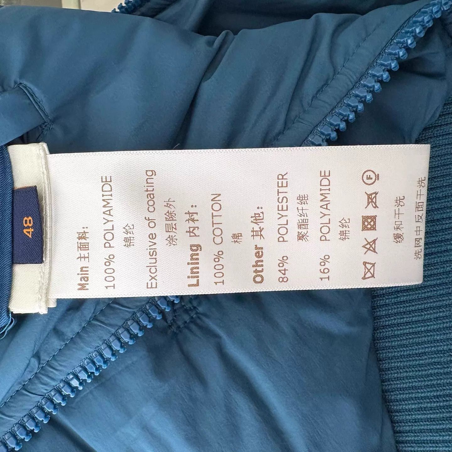 Louis Vuitton Blue Quilted Puffer Vest - Size M Size US M / EU 48-50 / 2 - 4 Thumbnail