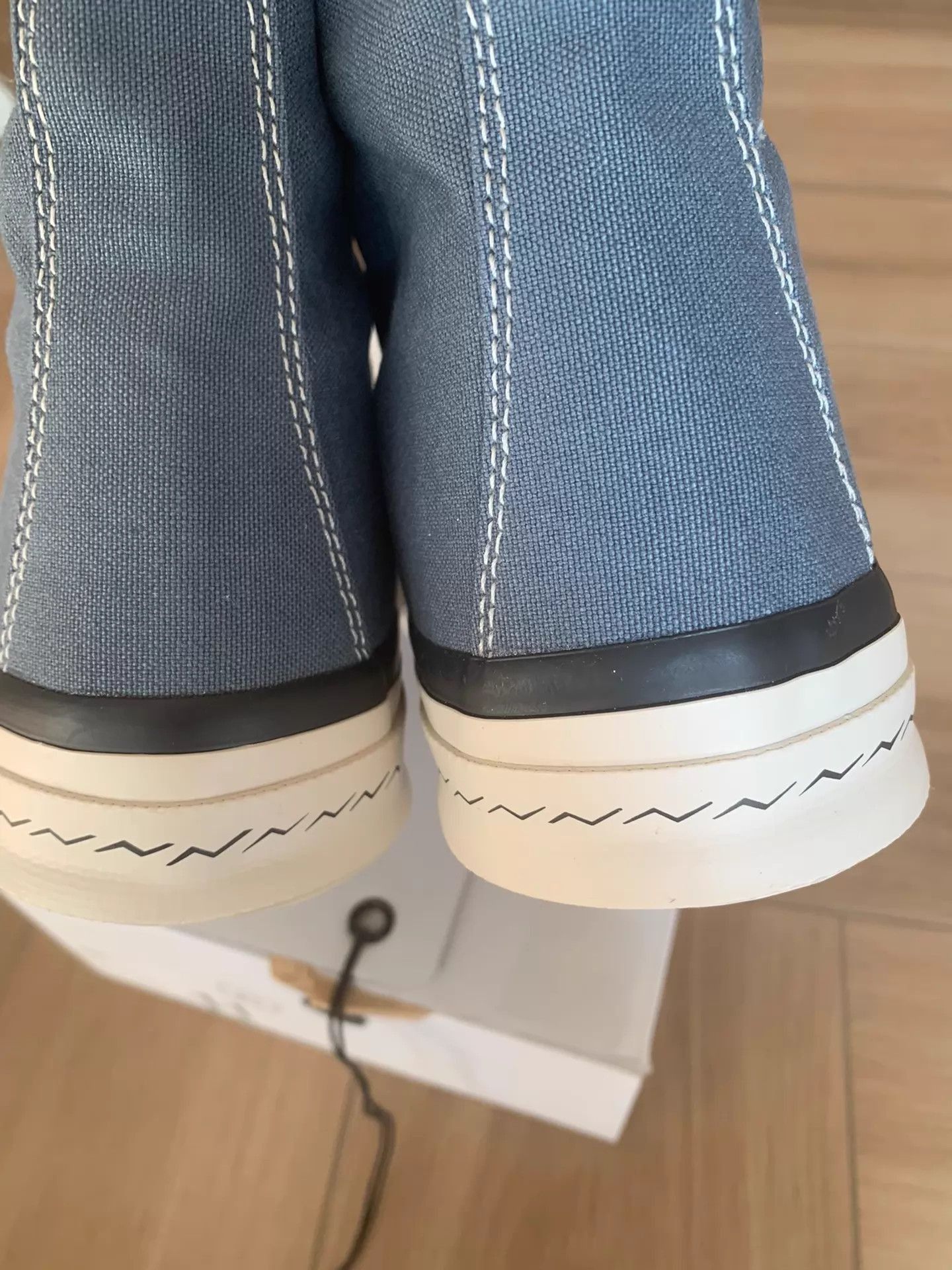 Visvim Blue High-Top Sneakers Size 11 Size US 11 / EU 44 - 3 Thumbnail