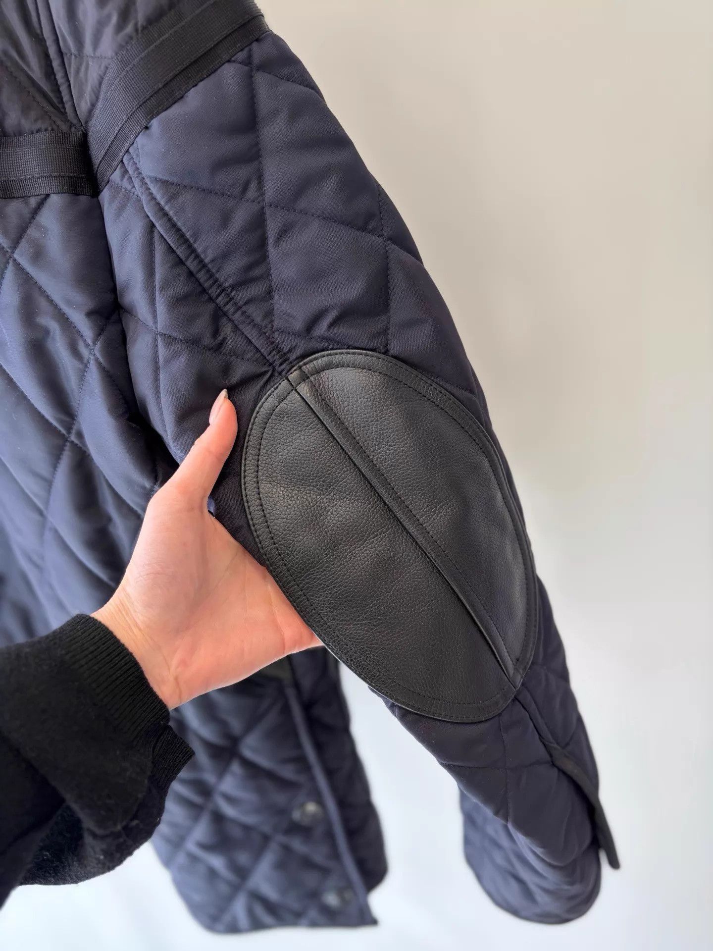 Burberry Blue Quilted Light Jacket Size L Size US L / EU 52-54 / 3 - 8 Thumbnail