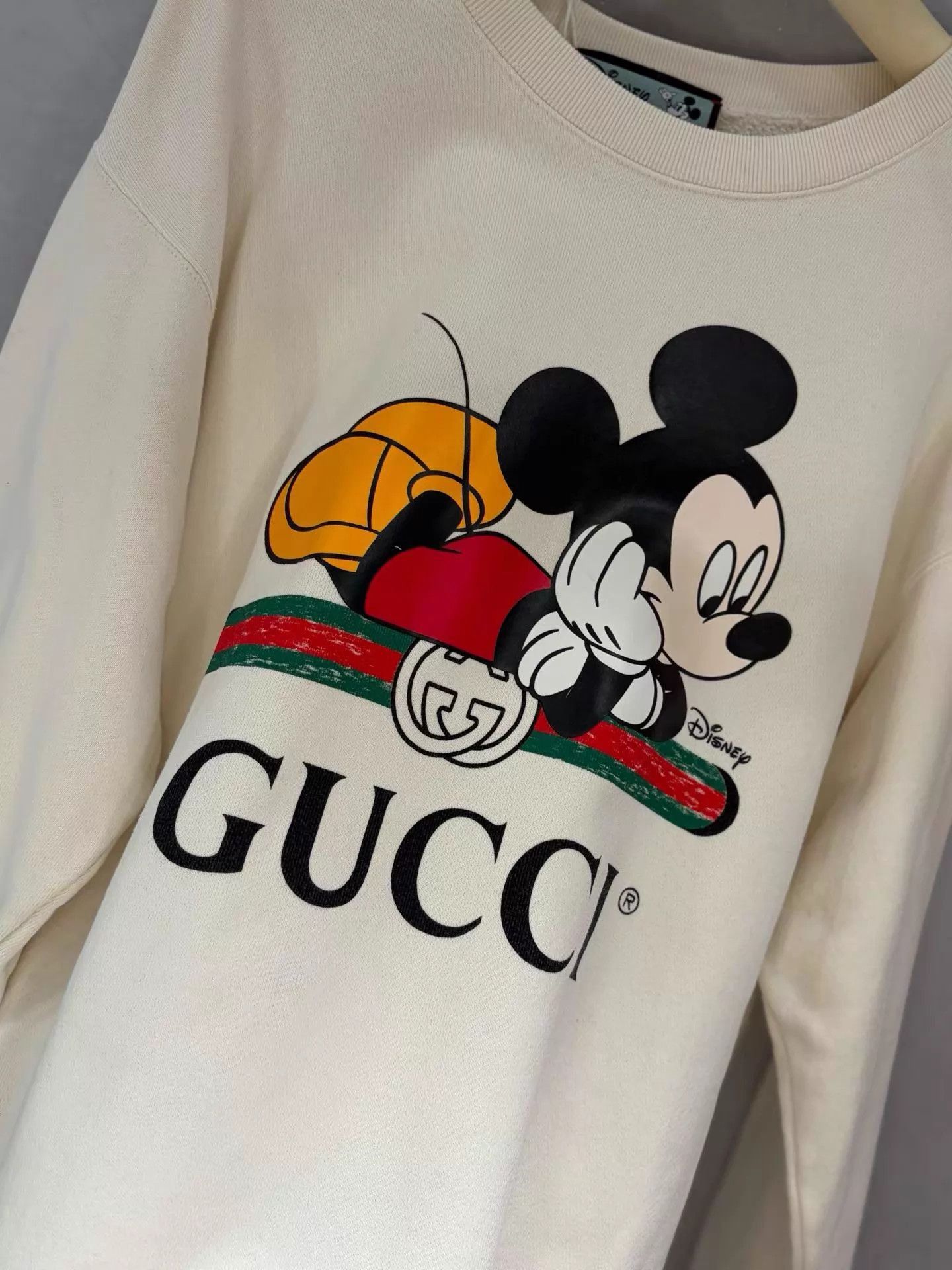 Gucci Mickey Mouse Graphic Crewneck Sweatshirt Size US M / EU 48-50 / 2 - 2 Thumbnail