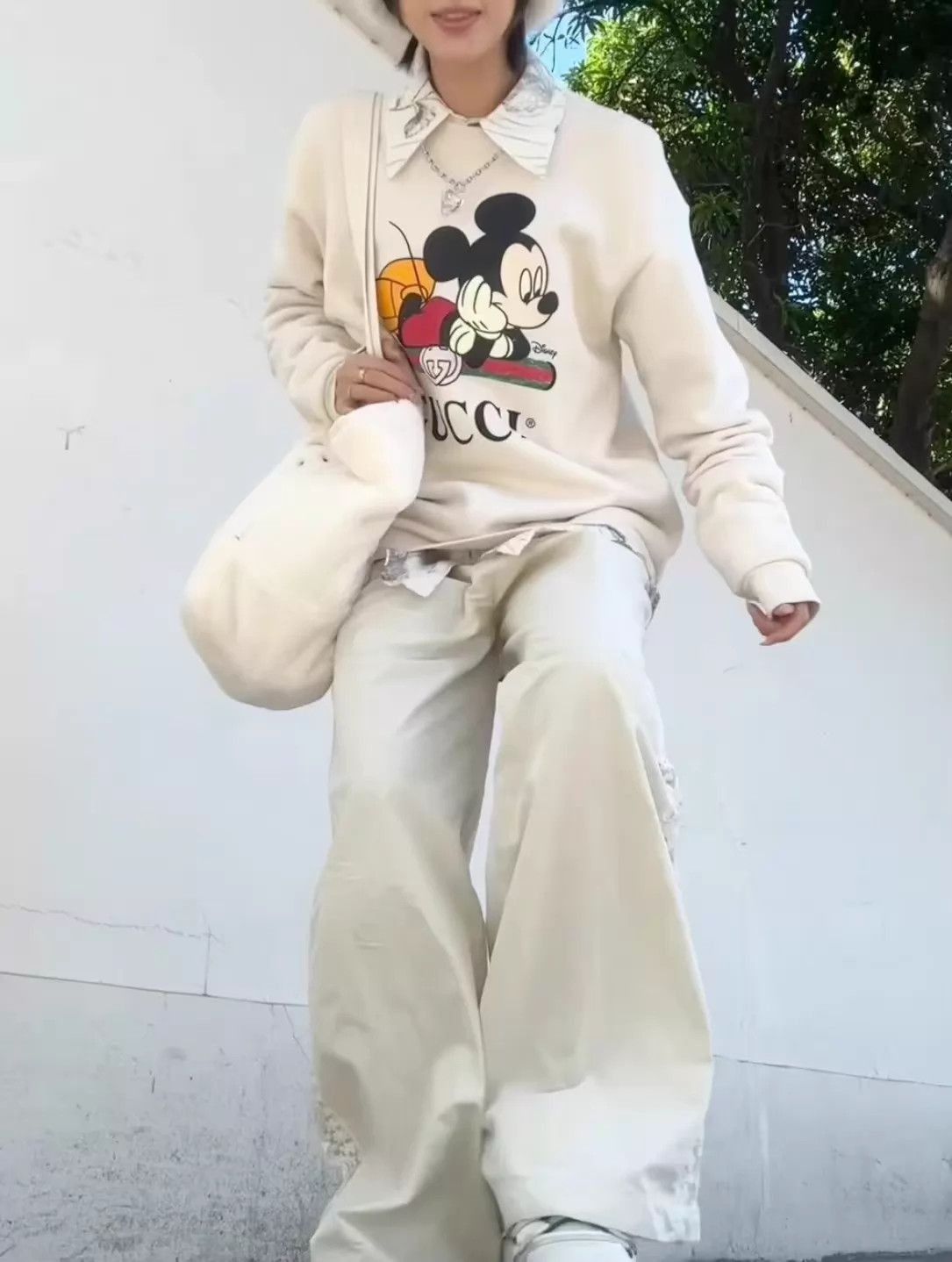 Gucci Mickey Mouse Graphic Crewneck Sweatshirt Size US M / EU 48-50 / 2 - 5 Thumbnail