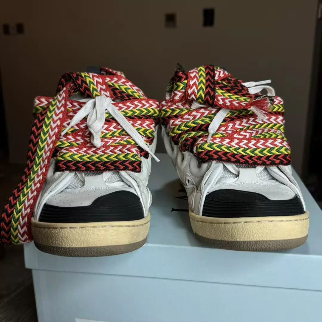 Lanvin Multi-Color High-Top Sneakers Size 8 Size US 8 / EU 41 - 4 Thumbnail