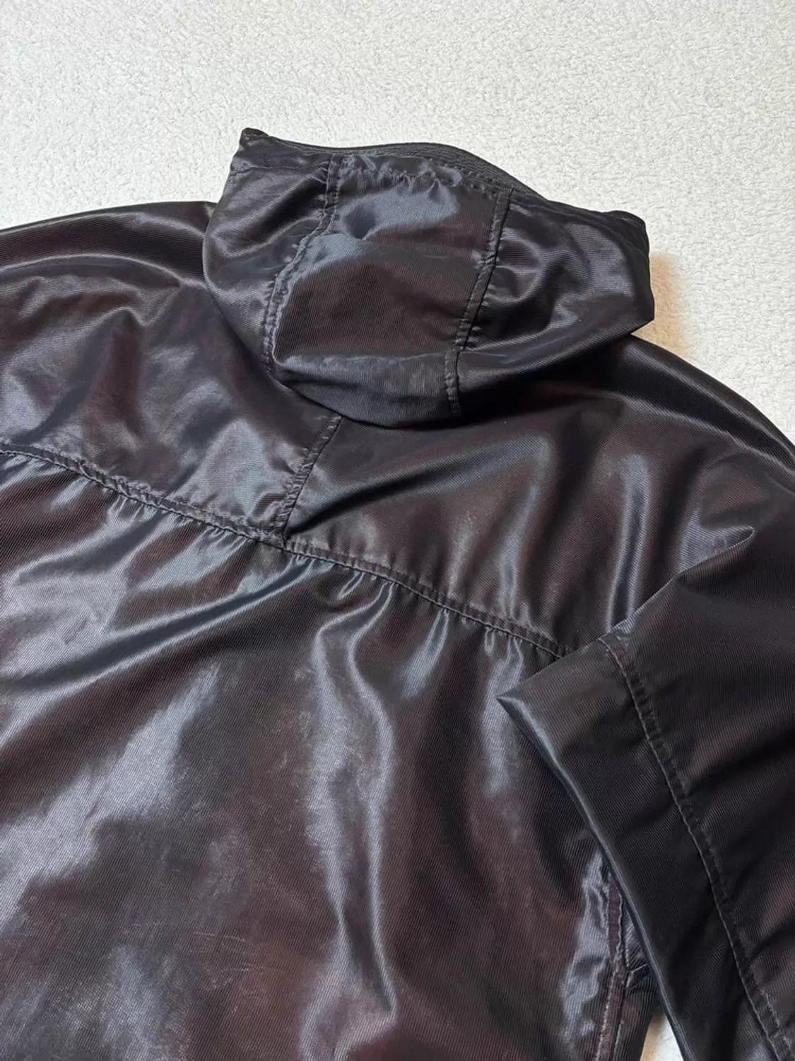 Stone Island Black Hooded Light Jacket Size M Size US M / EU 48-50 / 2 - 7 Thumbnail