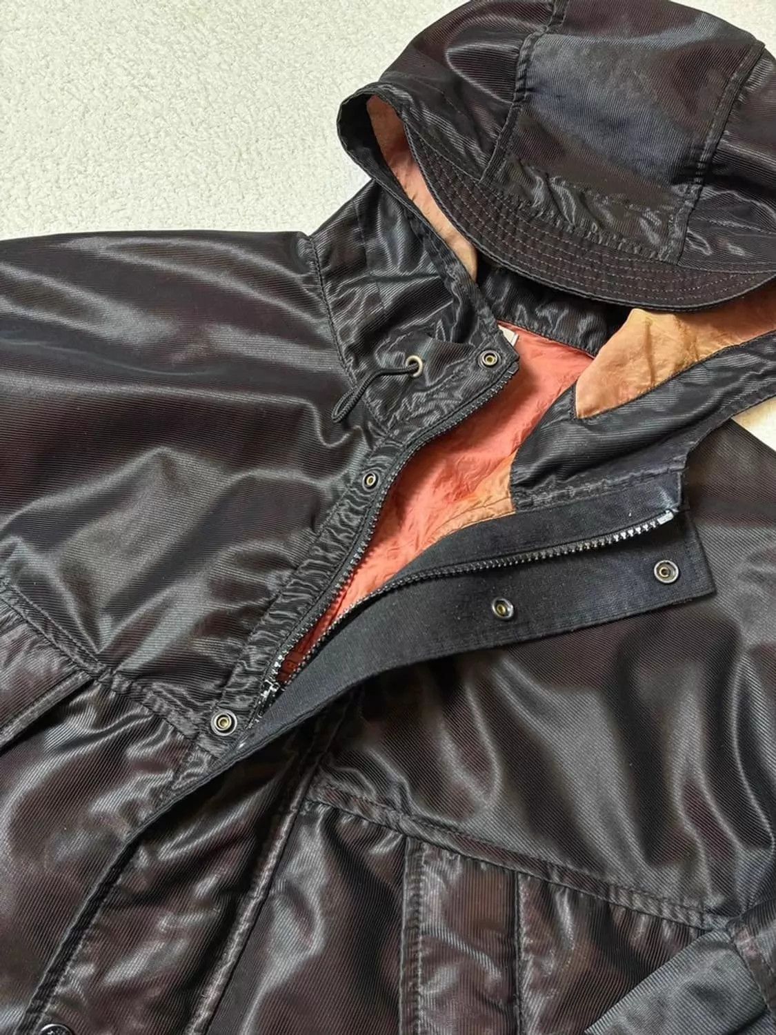 Stone Island Black Hooded Light Jacket Size M Size US M / EU 48-50 / 2 - 5 Thumbnail