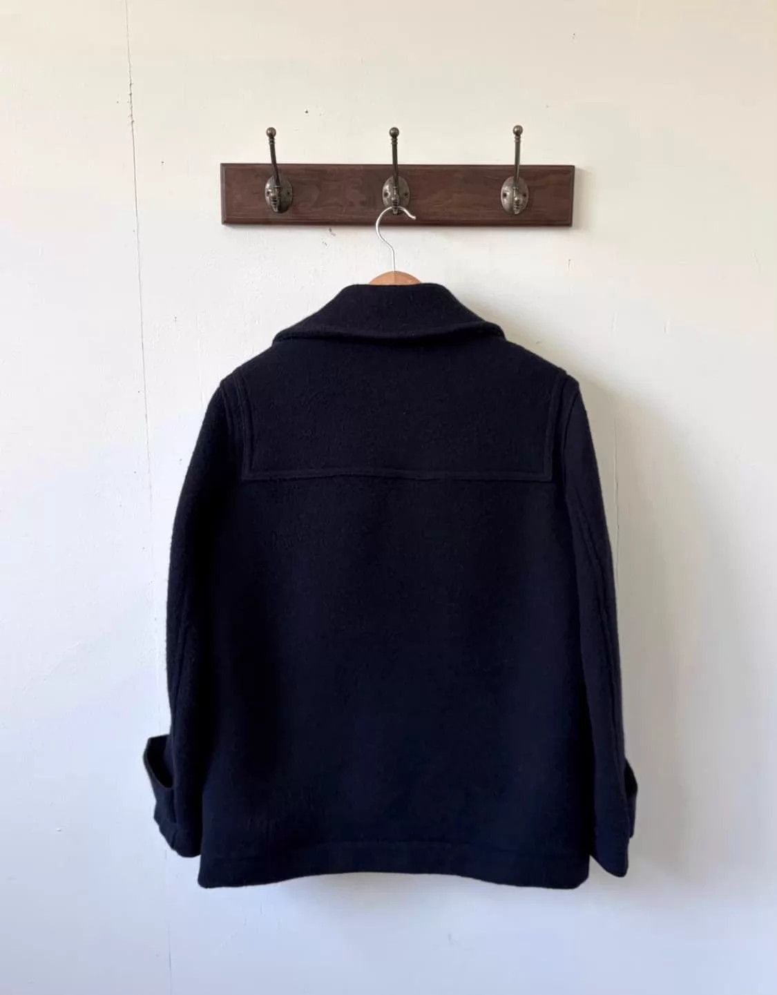 Dries Van Noten Black Toggle-Front Heavy Coat - Size M Size US M / EU 48-50 / 2 - 2 Thumbnail
