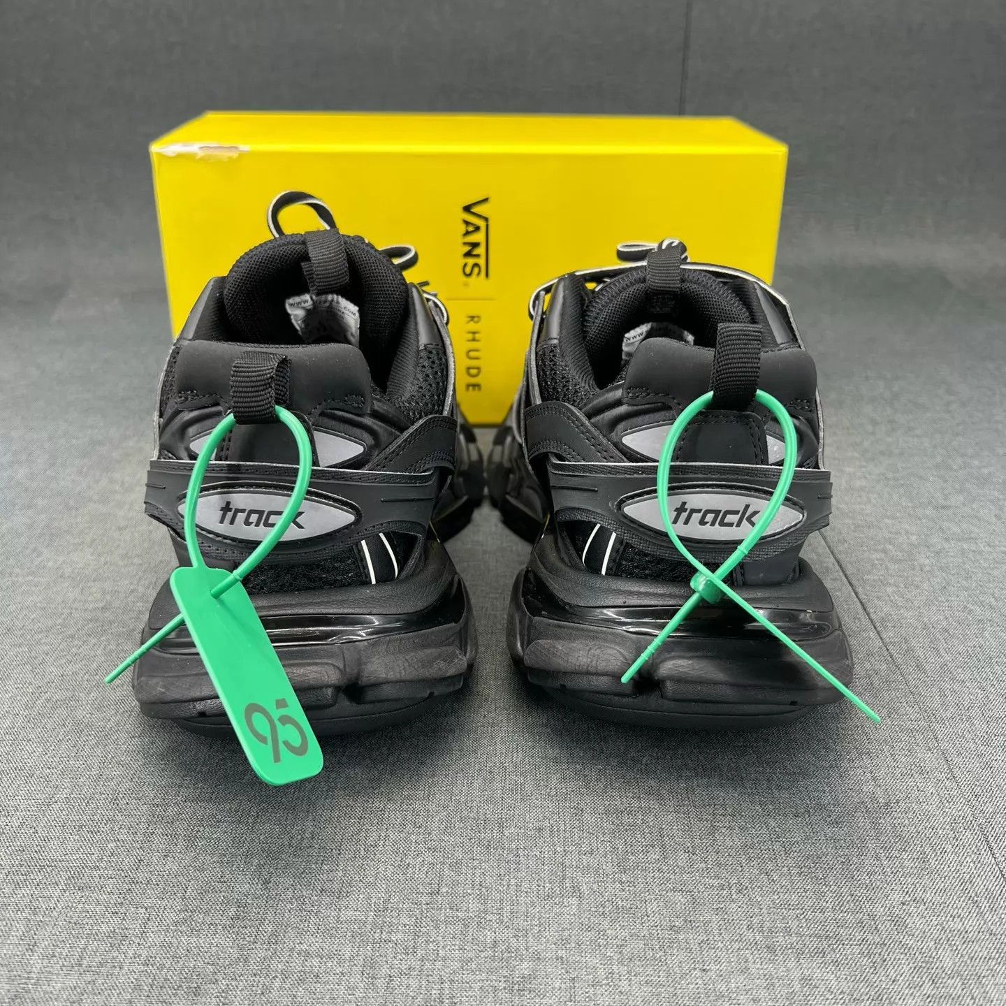 Balenciaga Black High-Top Sneakers with Chunky Sole Size US 7 / EU 40 - 6 Thumbnail