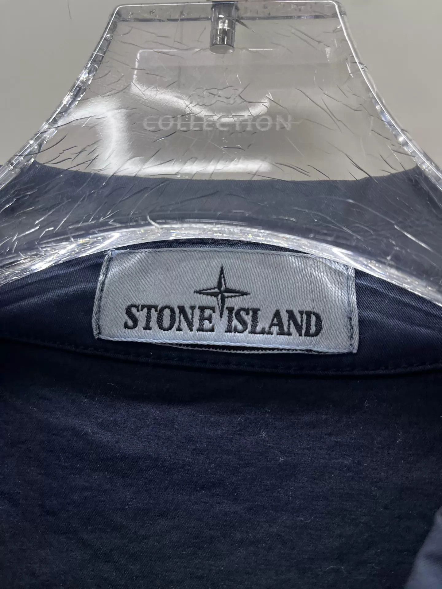 Stone Island Blue Long Sleeve Button-Up Shirt - XL Size US XL / EU 56 / 4 - 4 Thumbnail