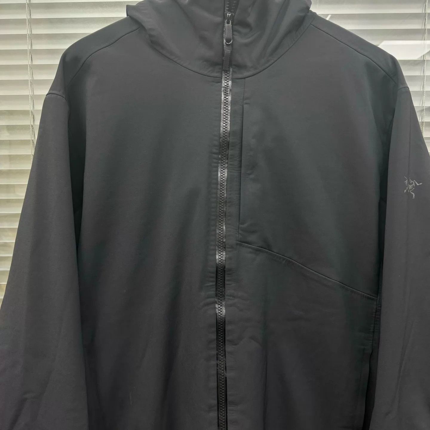 Arc'teryx Black Hooded Zip-Up Jacket XL Size US XL / EU 56 / 4 - 3 Thumbnail