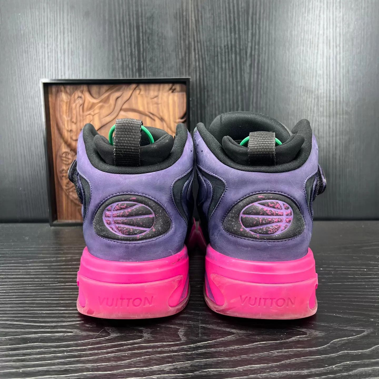 Louis Vuitton Purple High-Top Sneakers Size 7.5 Size US 7.5 / EU 40-41 - 5 Thumbnail