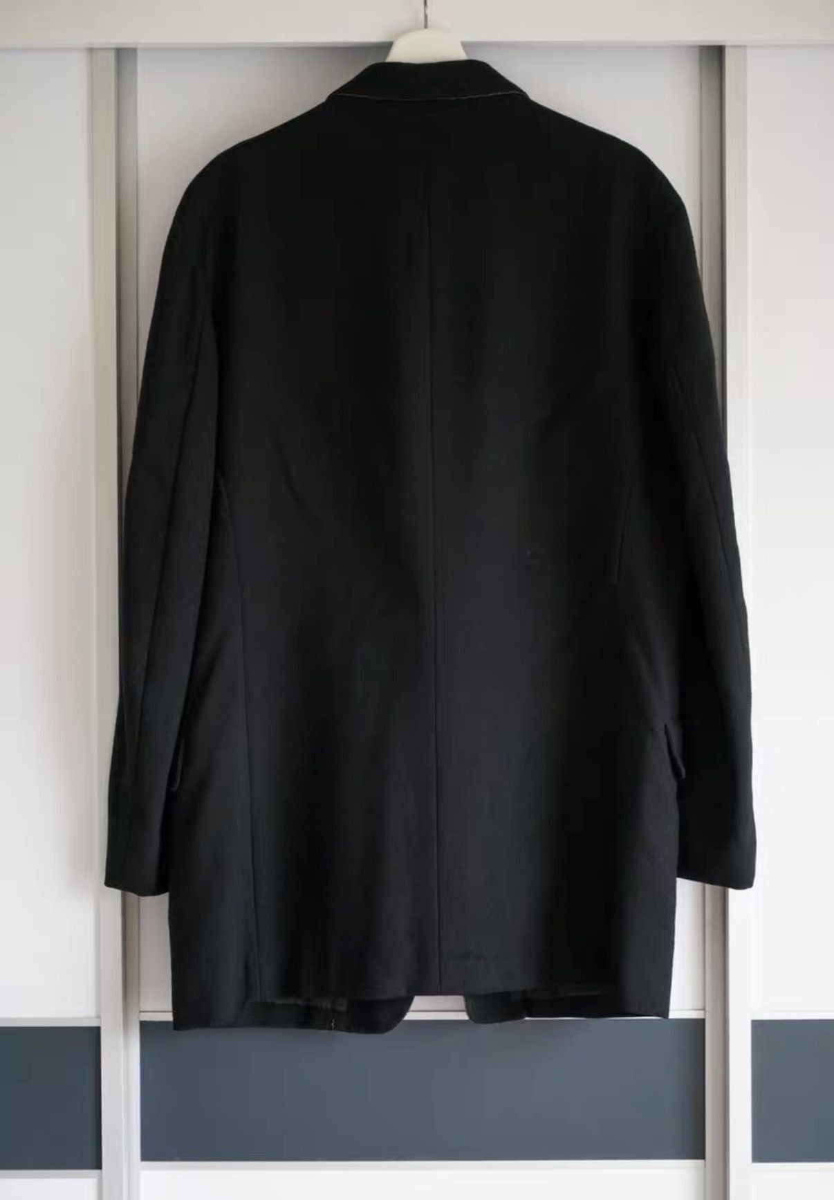 Yohji Yamamoto Black Button-Front Light Jacket Size L Size US L / EU 52-54 / 3 - 2 Thumbnail